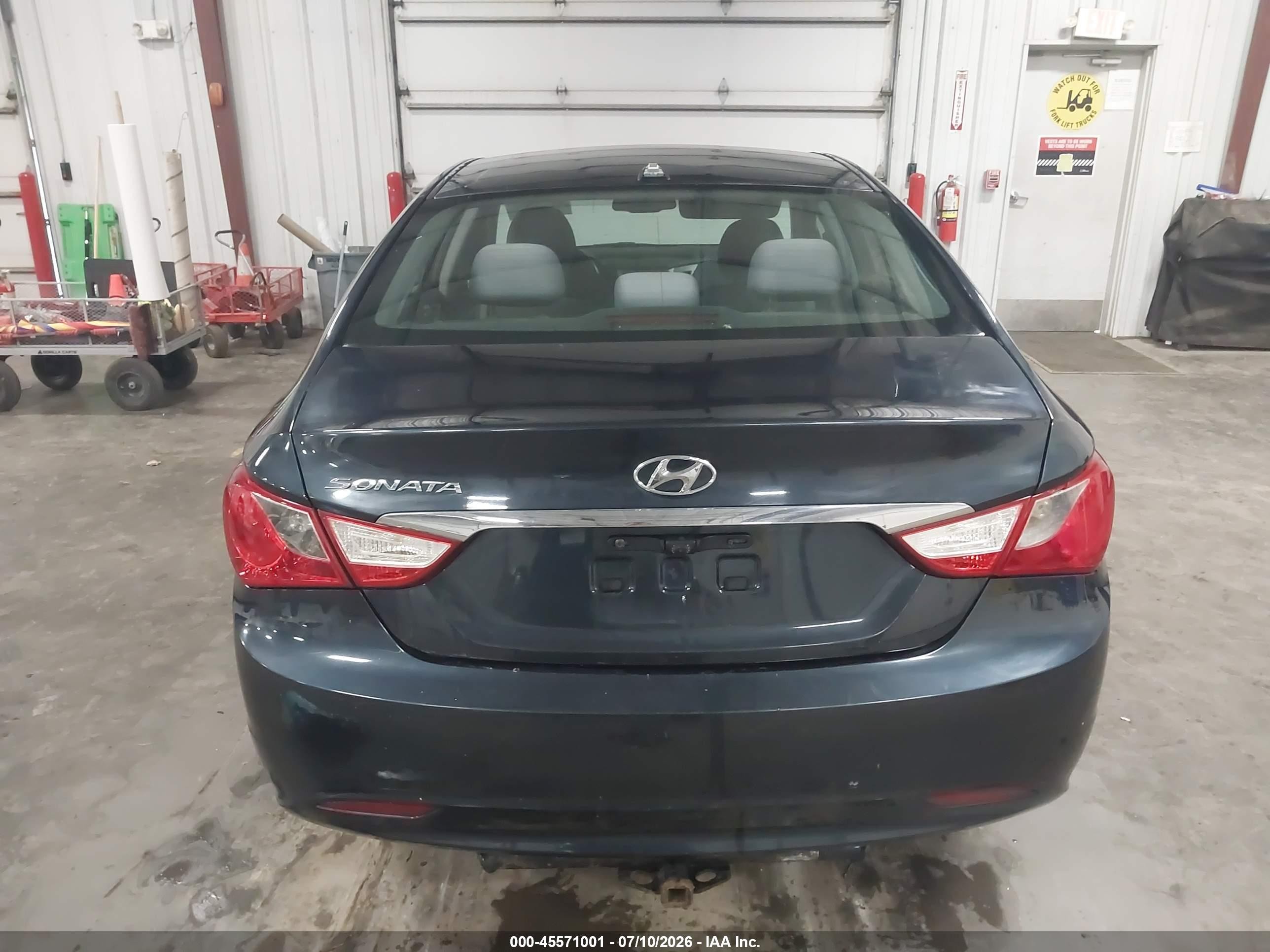 2012 Hyundai Sonata Gls Dark Blue vin: 5NPEB4ACXCH487294