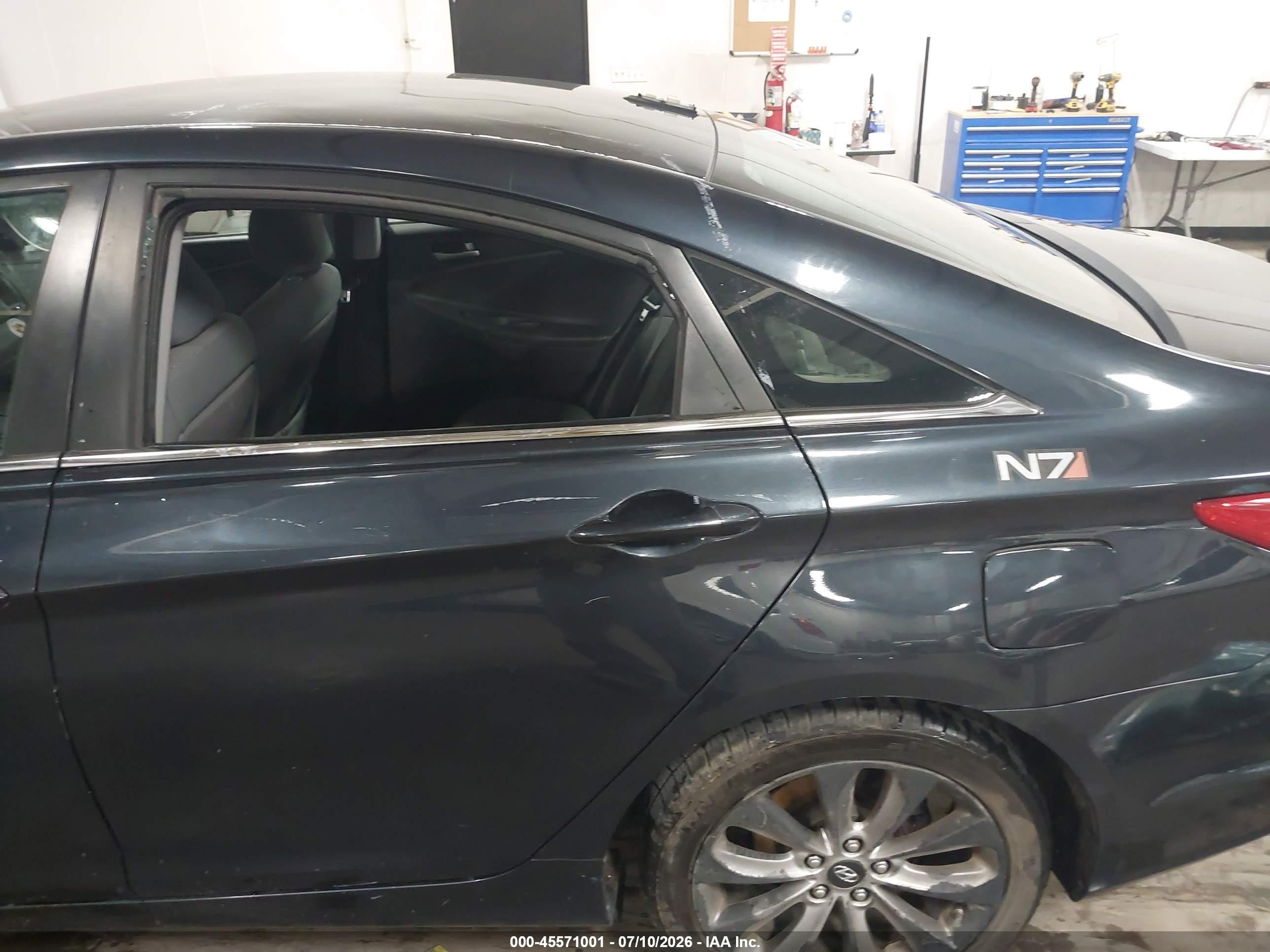 2012 Hyundai Sonata Gls Dark Blue vin: 5NPEB4ACXCH487294