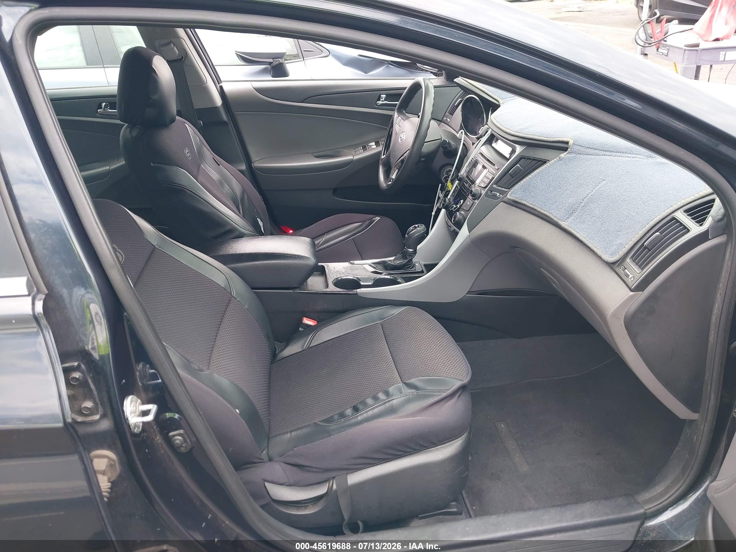 2012 Hyundai Sonata Gls Dark Blue vin: 5NPEB4ACXCH489319