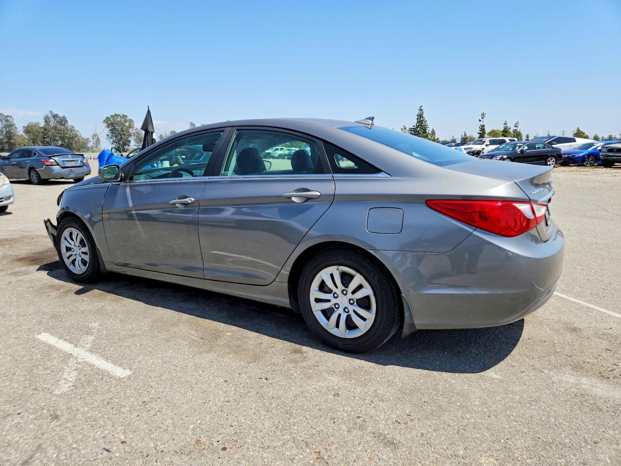 2012 Hyundai Sonata Gls Gray vin: 5NPEB4ACXCH502375