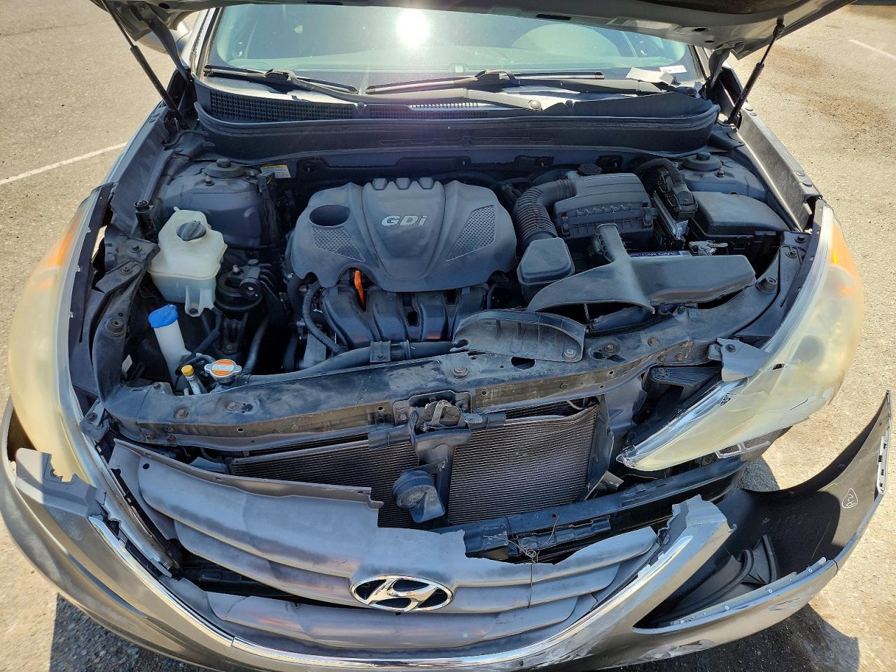 2012 Hyundai Sonata Gls Gray vin: 5NPEB4ACXCH502375