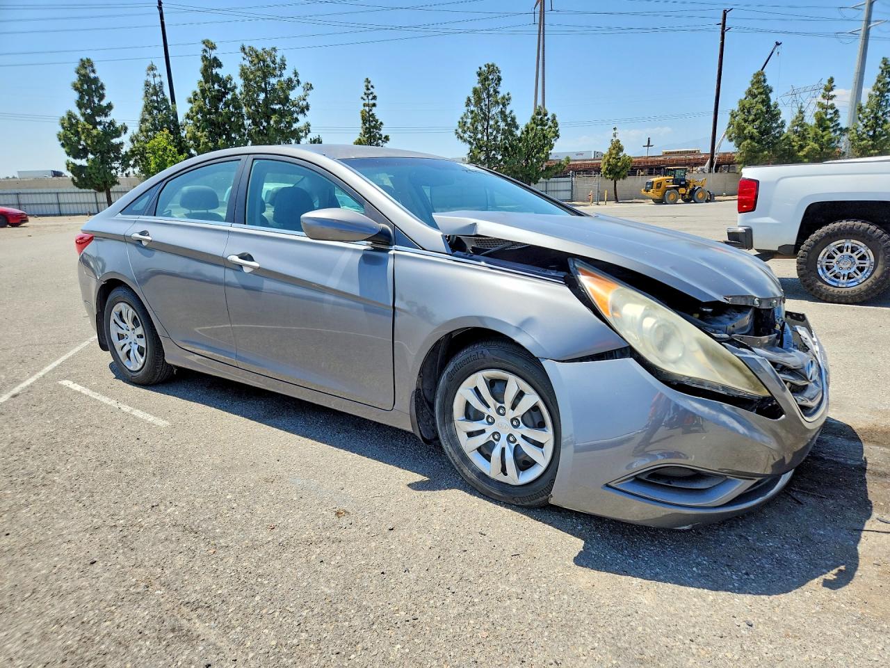 2012 Hyundai Sonata Gls Gray vin: 5NPEB4ACXCH502375