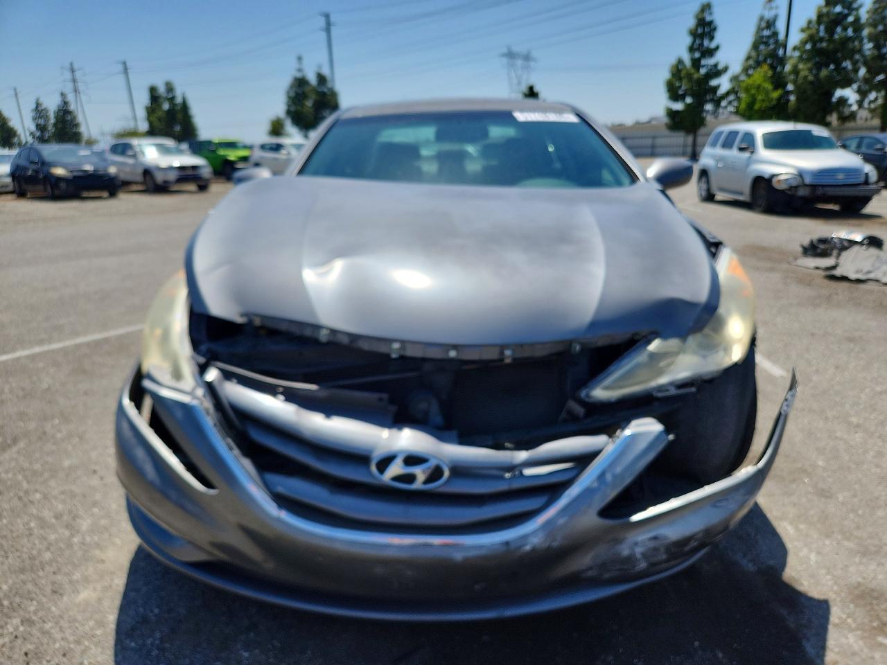 2012 Hyundai Sonata Gls Gray vin: 5NPEB4ACXCH502375