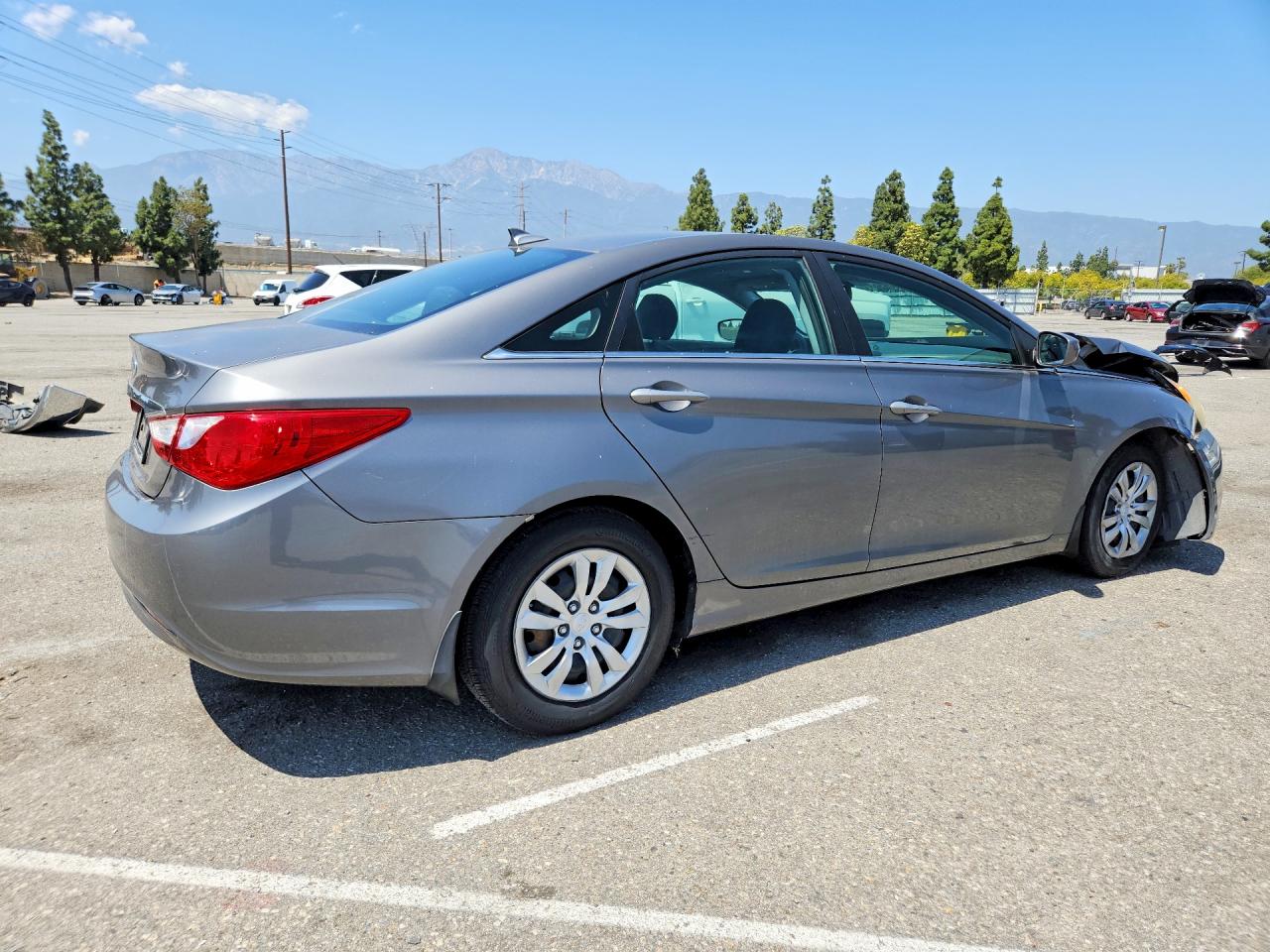 2012 Hyundai Sonata Gls Gray vin: 5NPEB4ACXCH502375