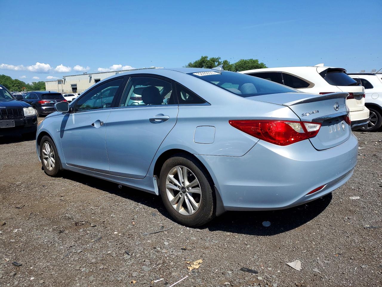2013 Hyundai Sonata Gls Синий vin: 5NPEB4ACXDH505634