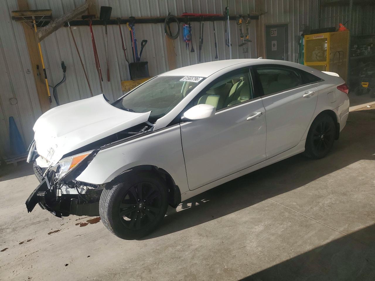 2013 Hyundai Sonata Gls Белый vin: 5NPEB4ACXDH508999