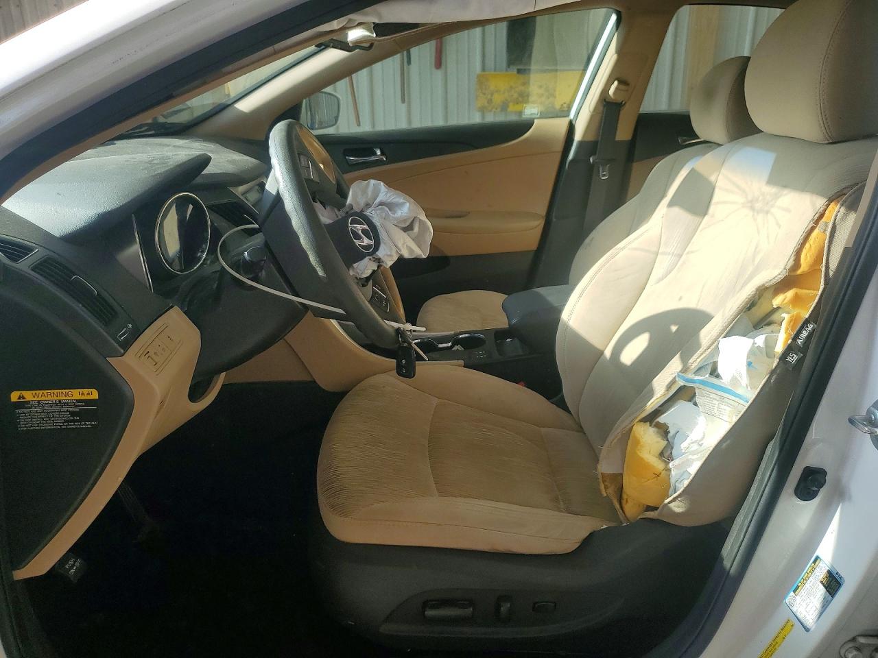 2013 Hyundai Sonata Gls Белый vin: 5NPEB4ACXDH508999