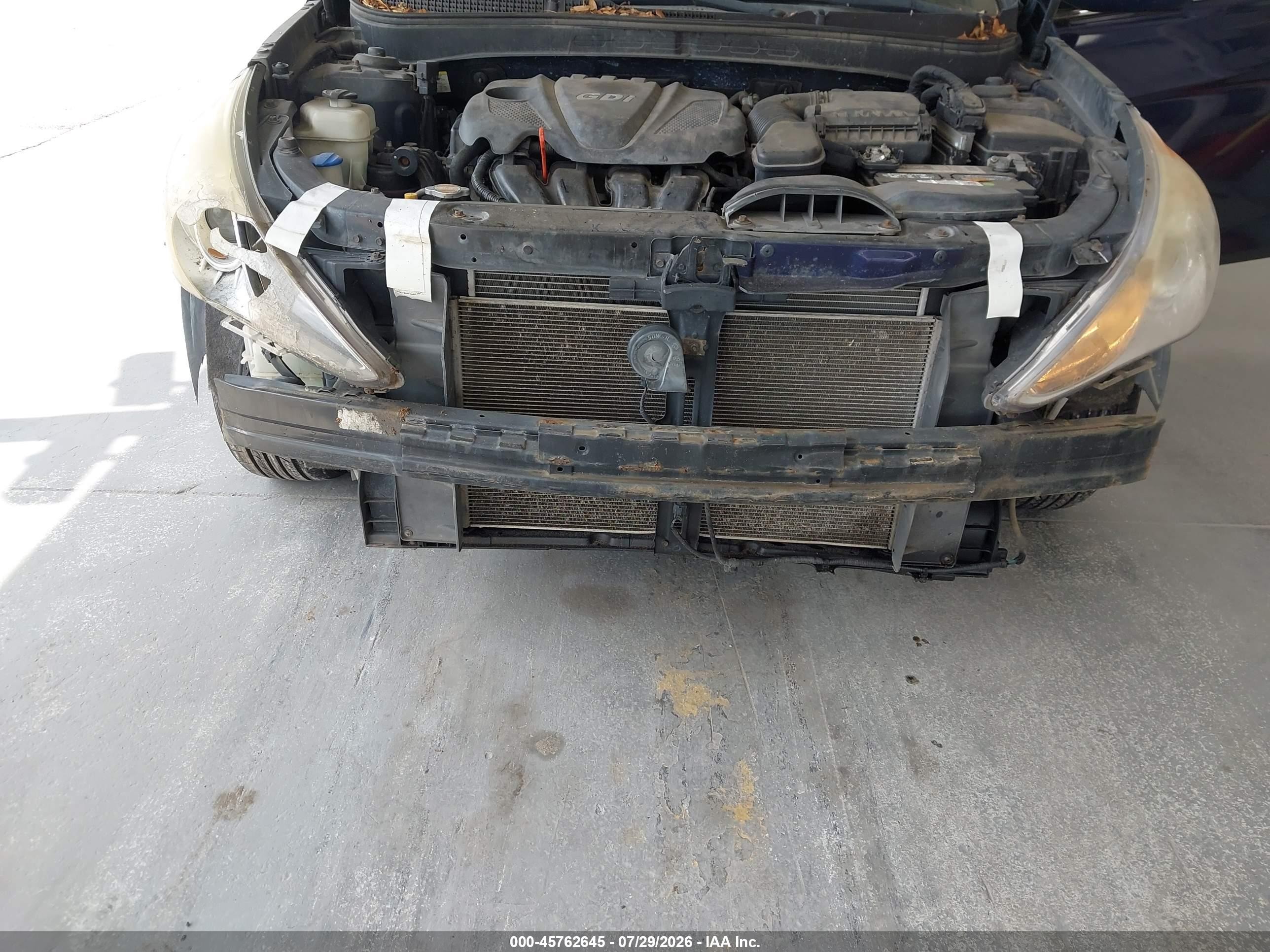 2013 Hyundai Sonata Gls Blue vin: 5NPEB4ACXDH516729