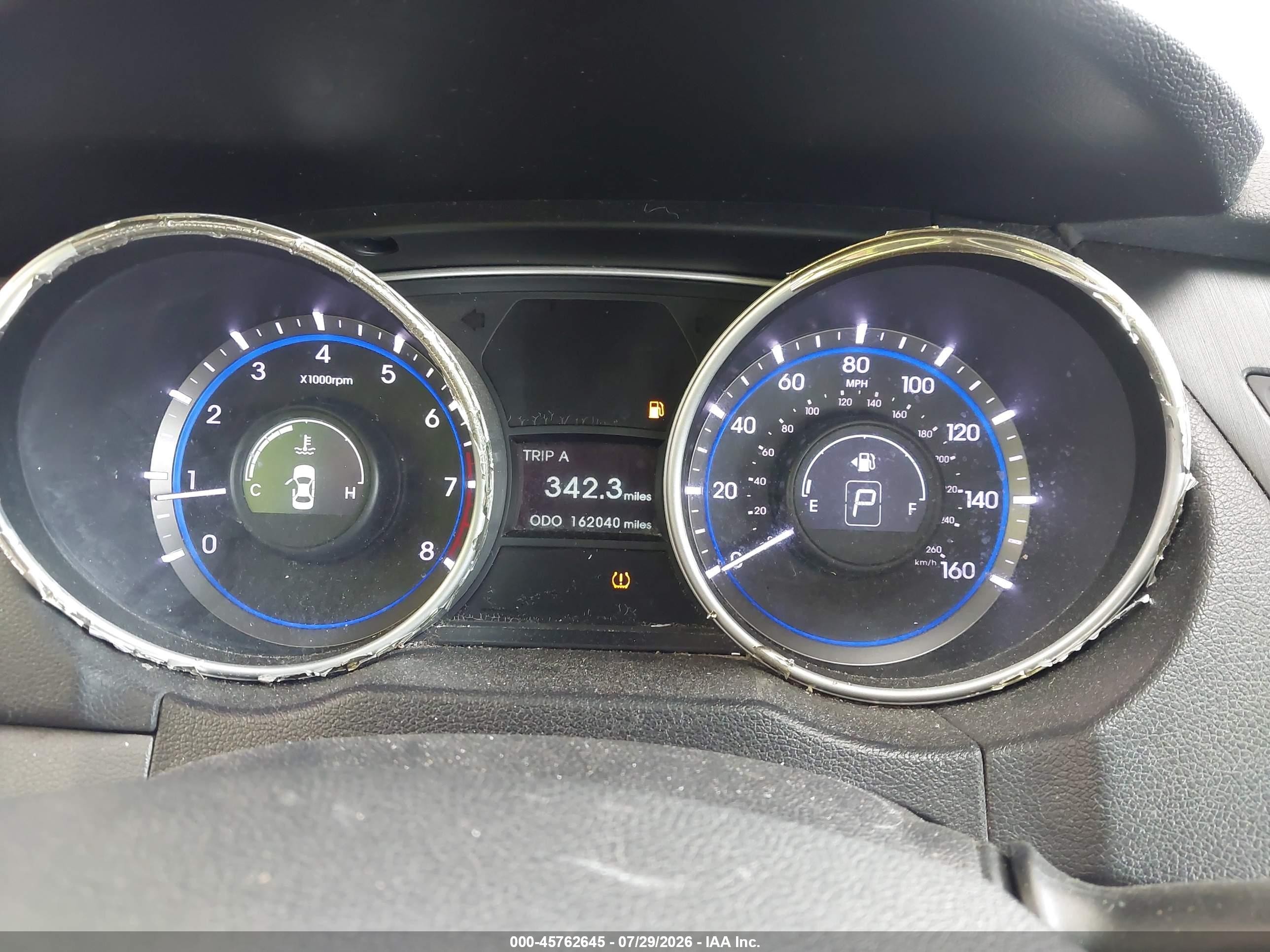 2013 Hyundai Sonata Gls Blue vin: 5NPEB4ACXDH516729