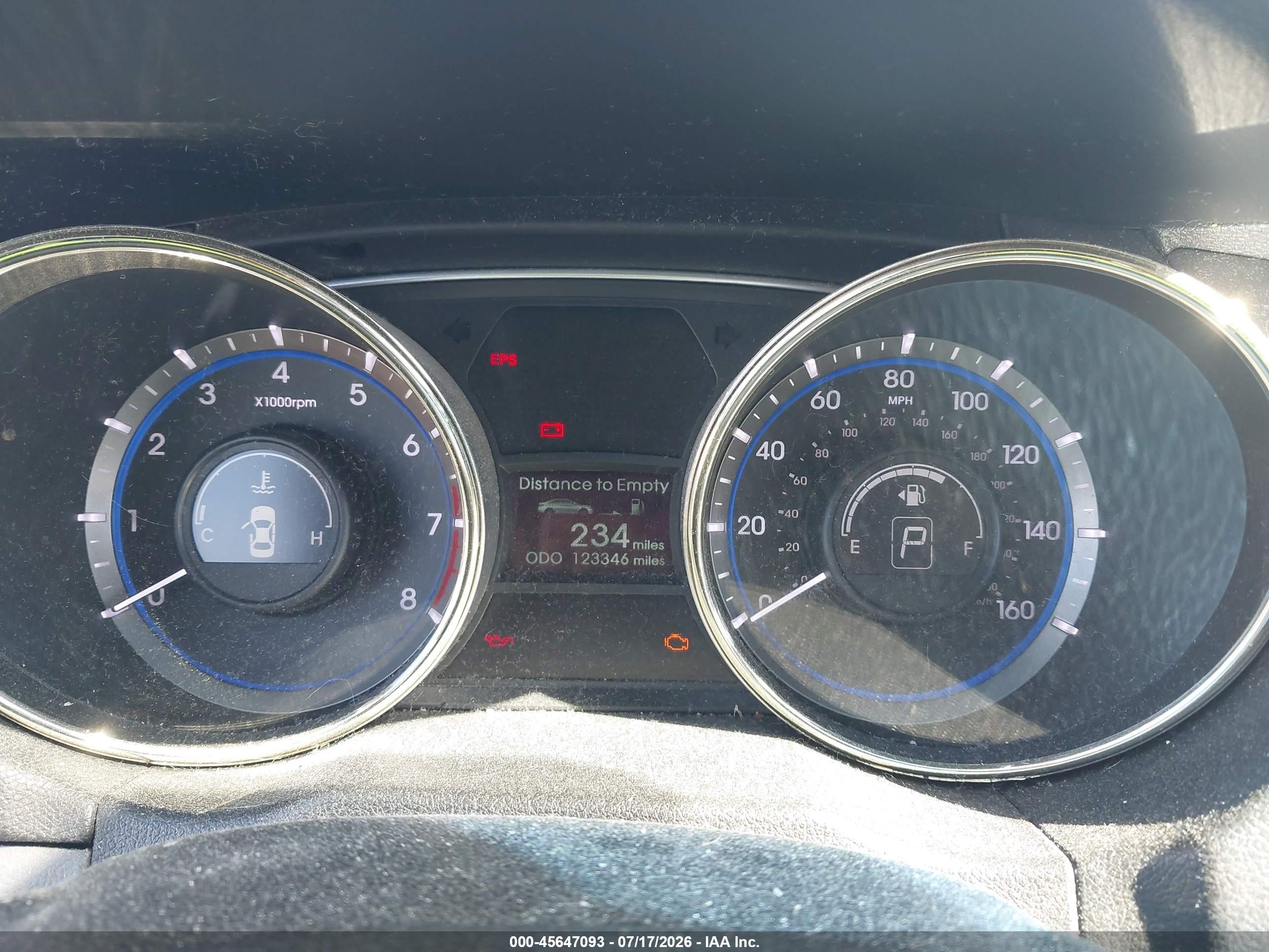 2013 Hyundai Sonata Gls Blue vin: 5NPEB4ACXDH526418