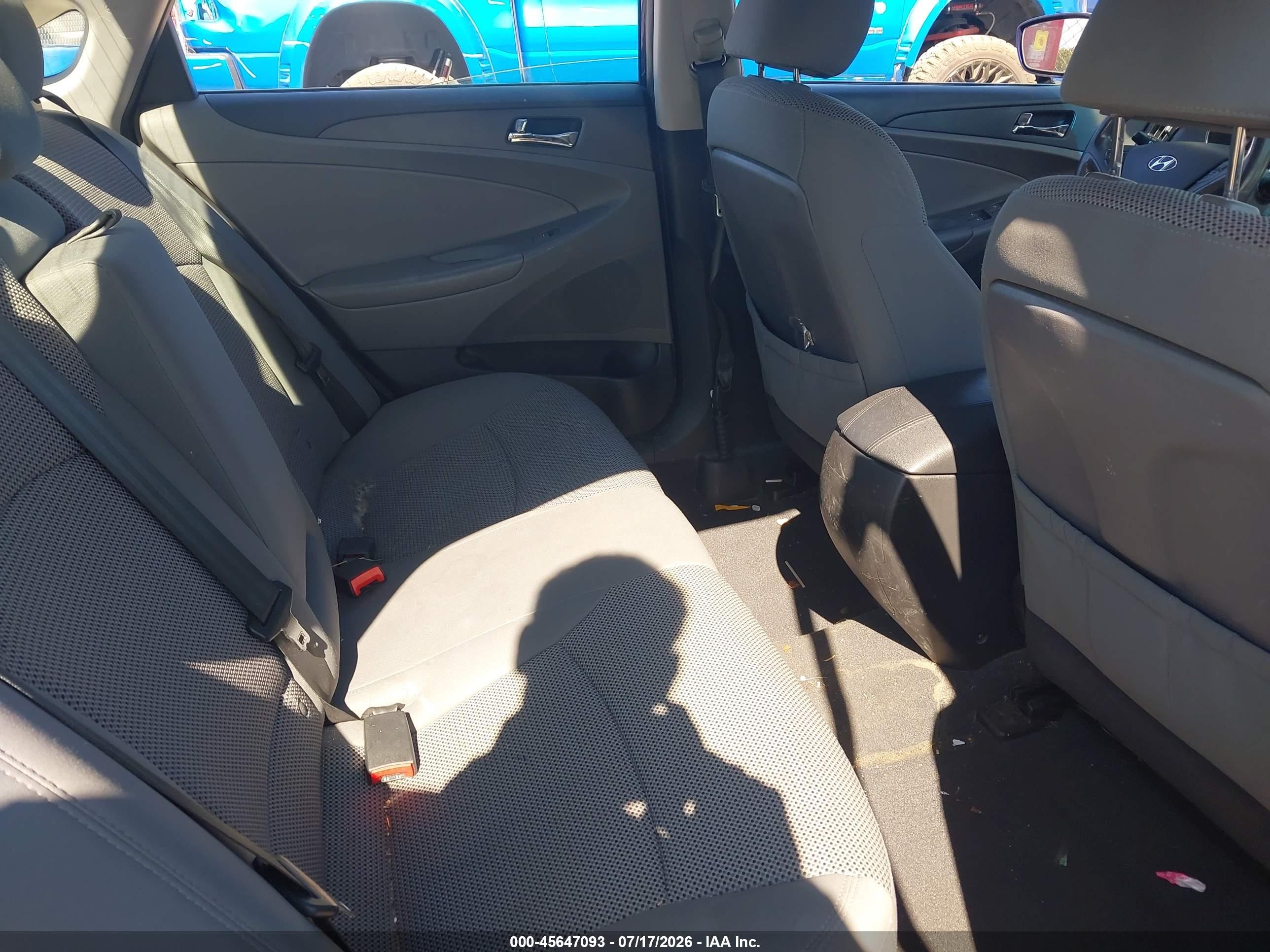 2013 Hyundai Sonata Gls Blue vin: 5NPEB4ACXDH526418