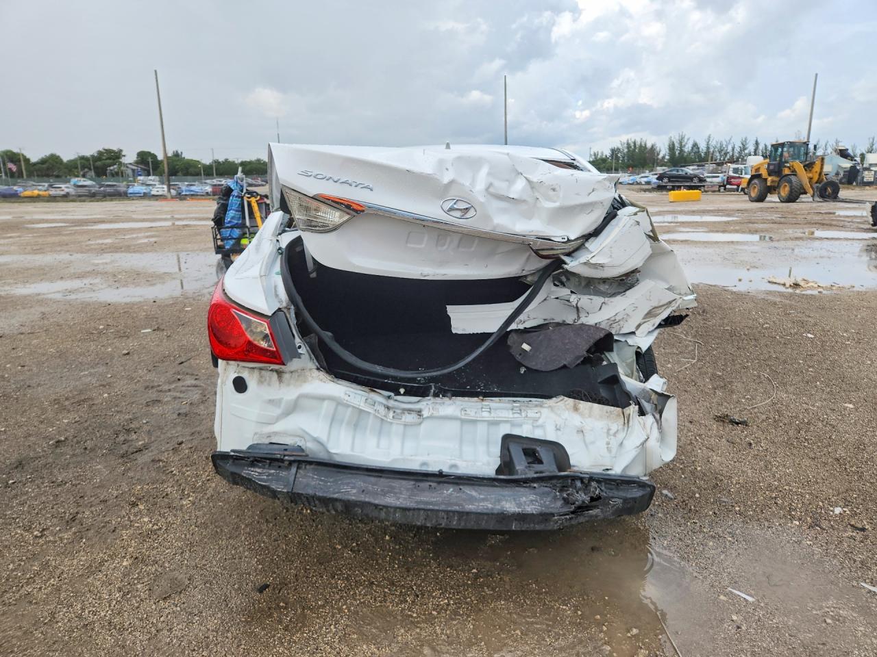 2013 Hyundai Sonata Gls White vin: 5NPEB4ACXDH529464