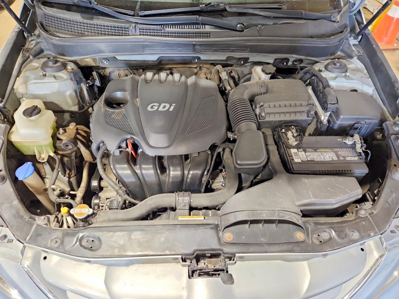 2013 Hyundai Sonata Gls Silver vin: 5NPEB4ACXDH532347