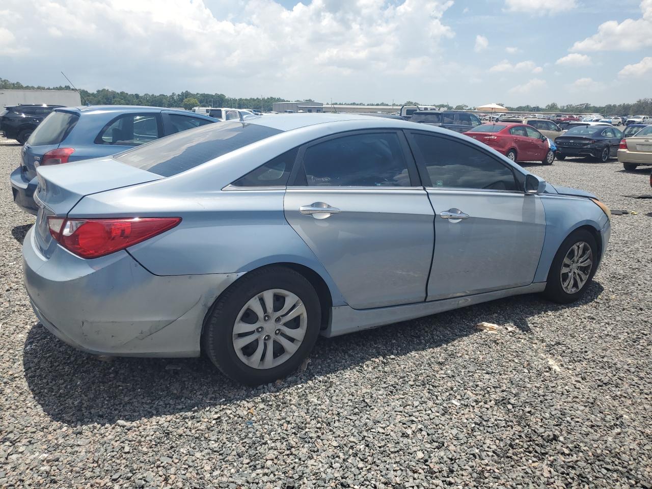 2013 Hyundai Sonata Gls Blue vin: 5NPEB4ACXDH537239