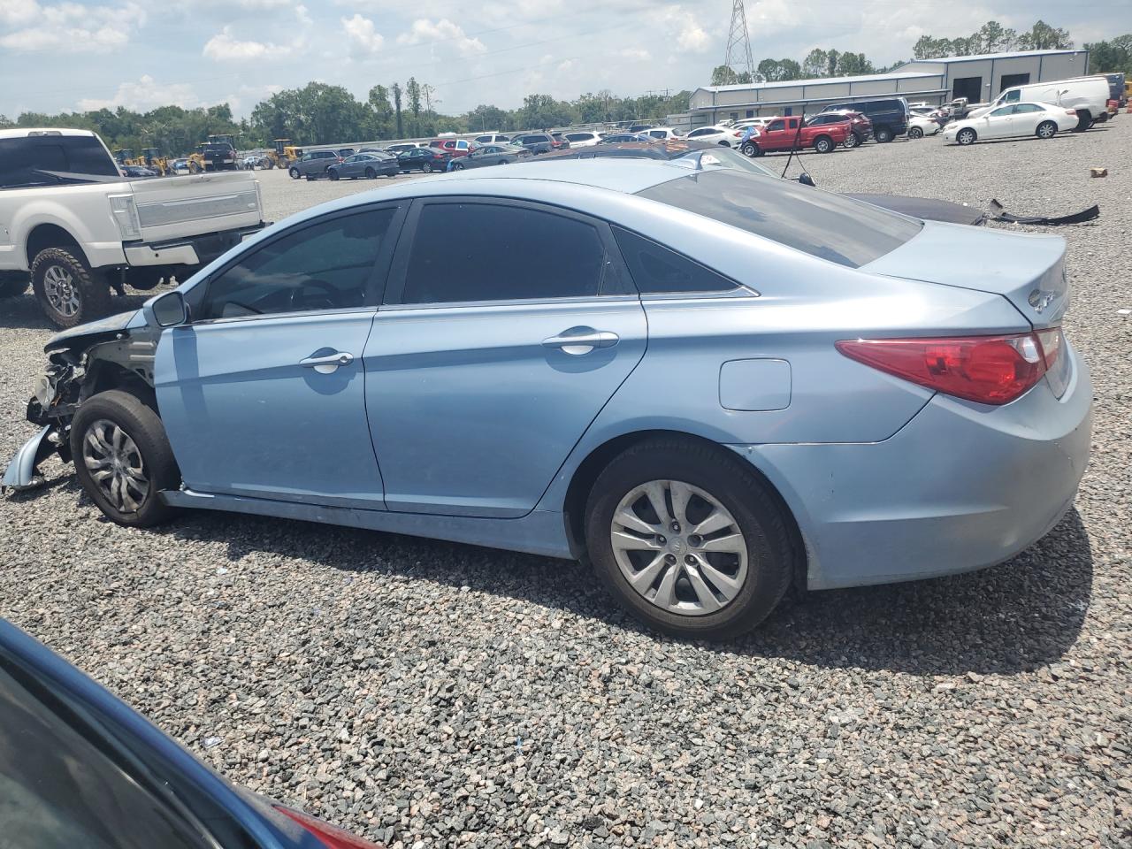 2013 Hyundai Sonata Gls Blue vin: 5NPEB4ACXDH537239