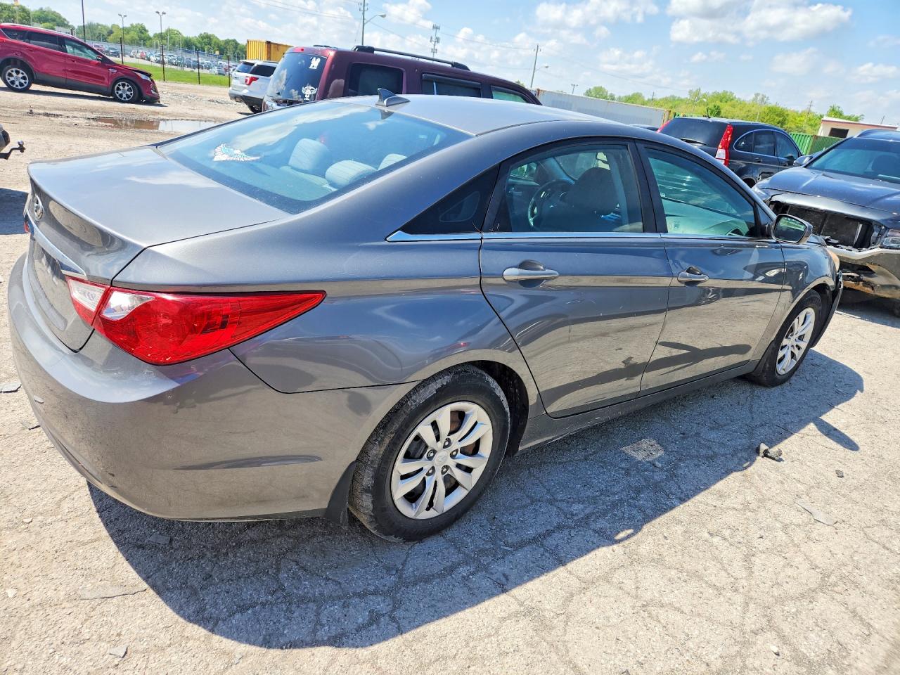 2013 Hyundai Sonata Gls Серебряный vin: 5NPEB4ACXDH539802