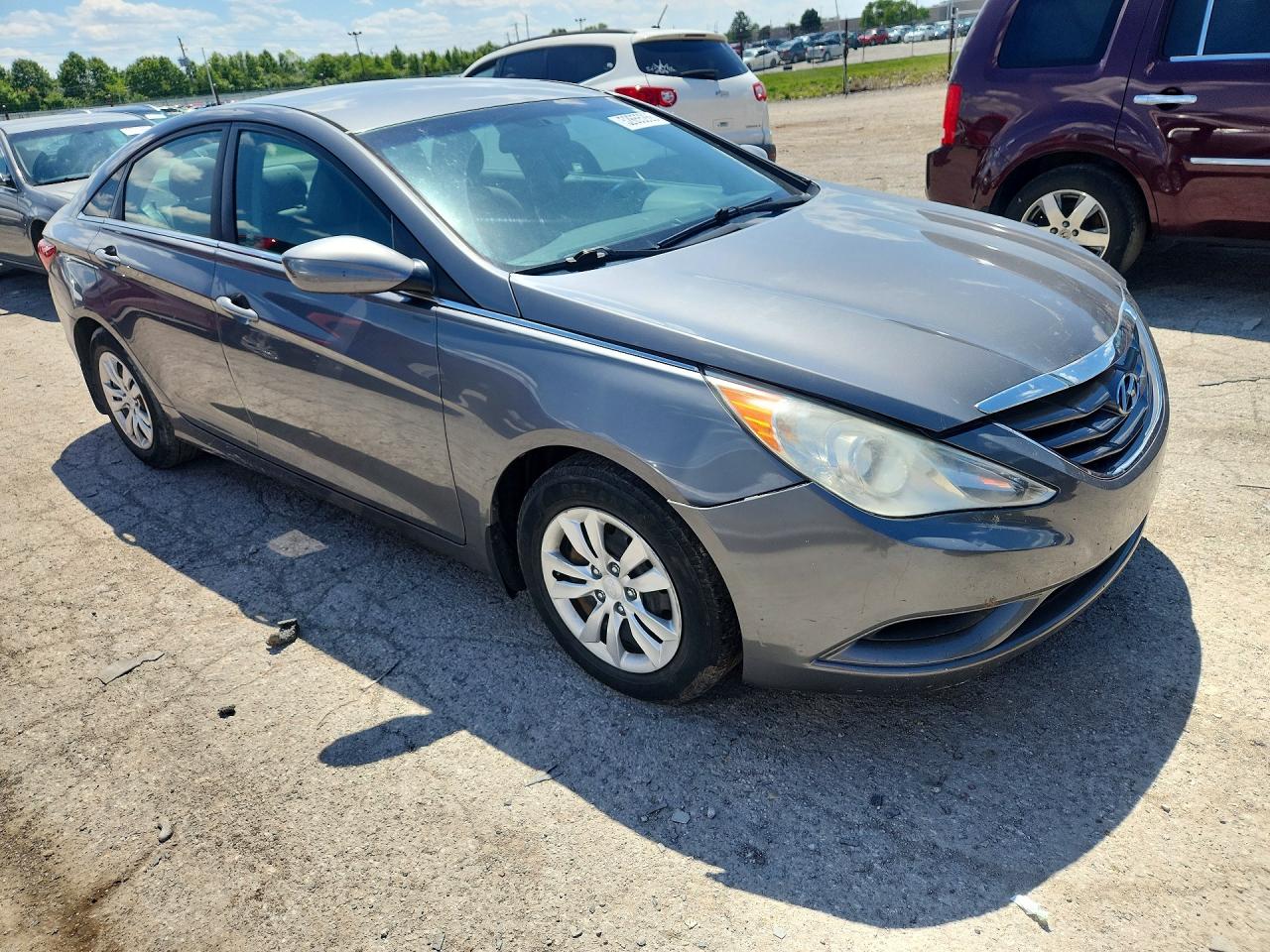 2013 Hyundai Sonata Gls Серебряный vin: 5NPEB4ACXDH539802