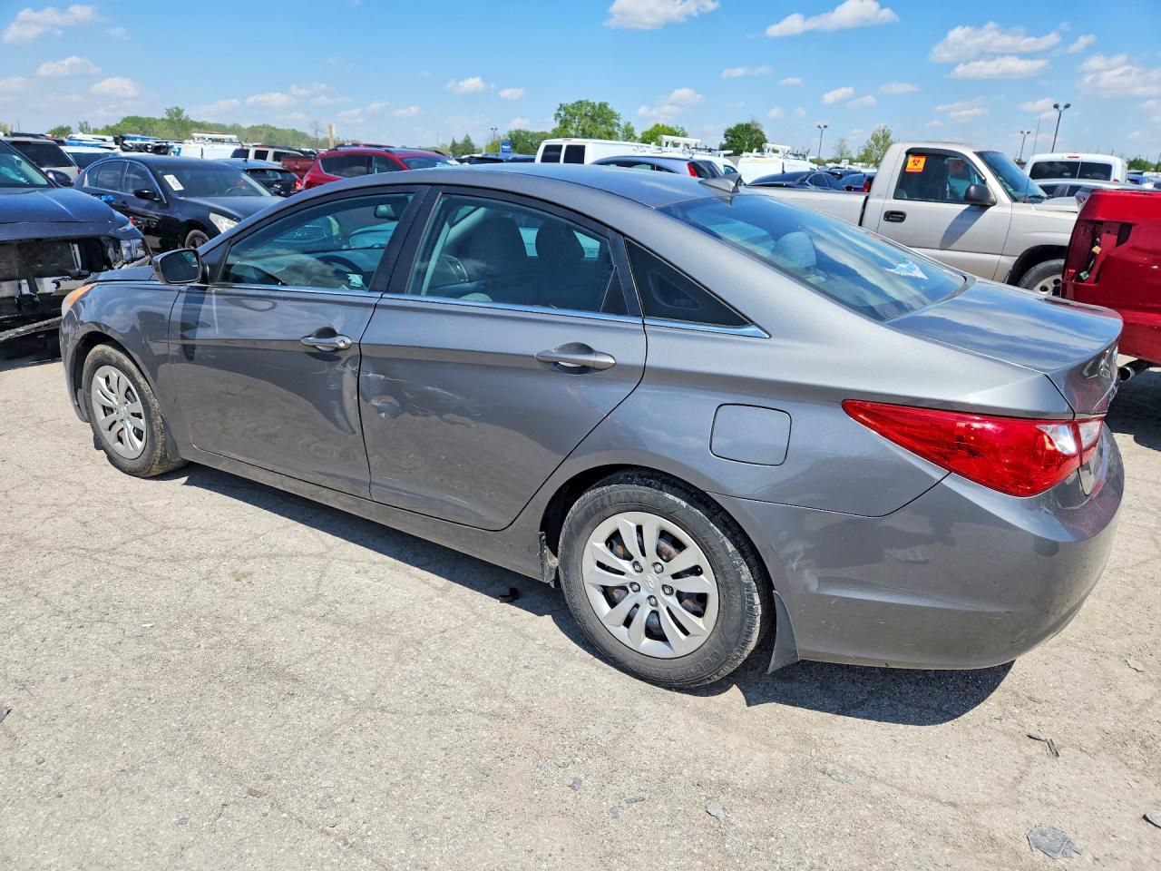 2013 Hyundai Sonata Gls Серебряный vin: 5NPEB4ACXDH539802