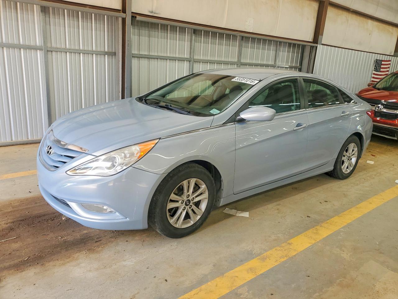 2013 Hyundai Sonata Gls Blue vin: 5NPEB4ACXDH548726