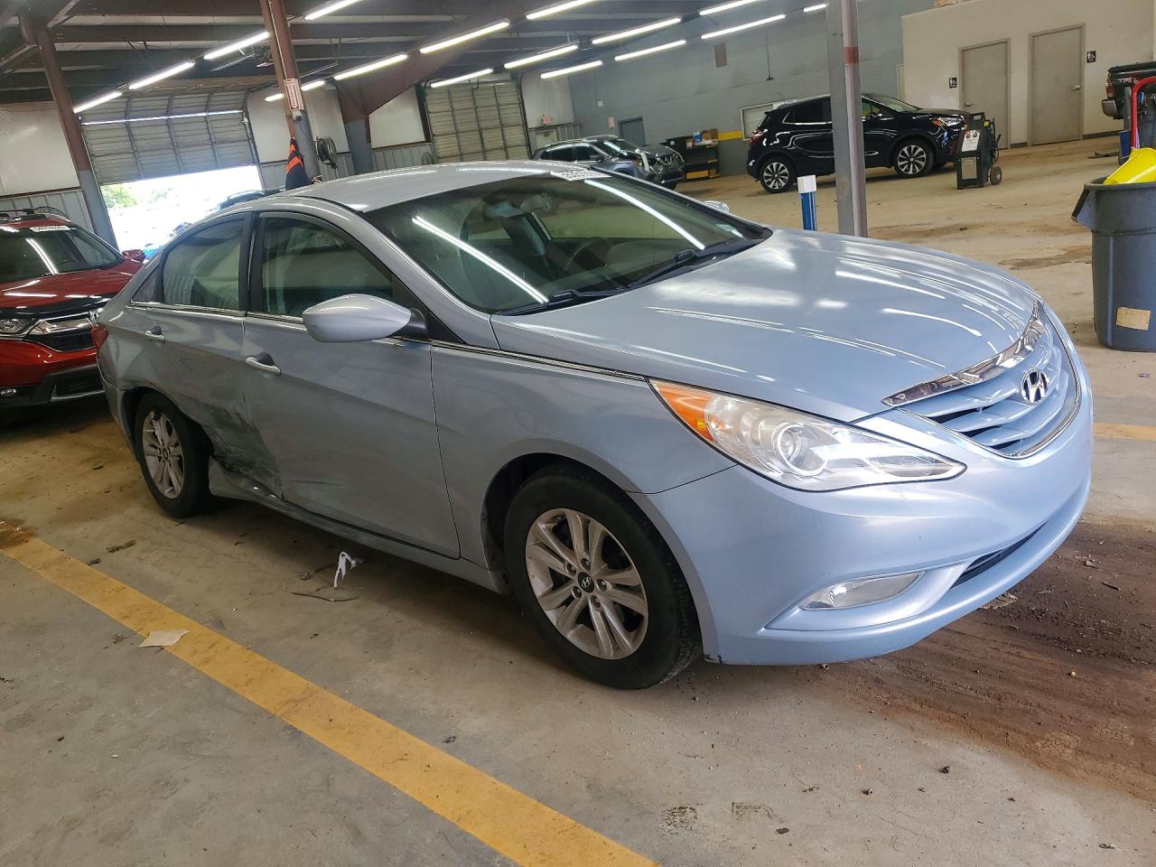 2013 Hyundai Sonata Gls Blue vin: 5NPEB4ACXDH548726