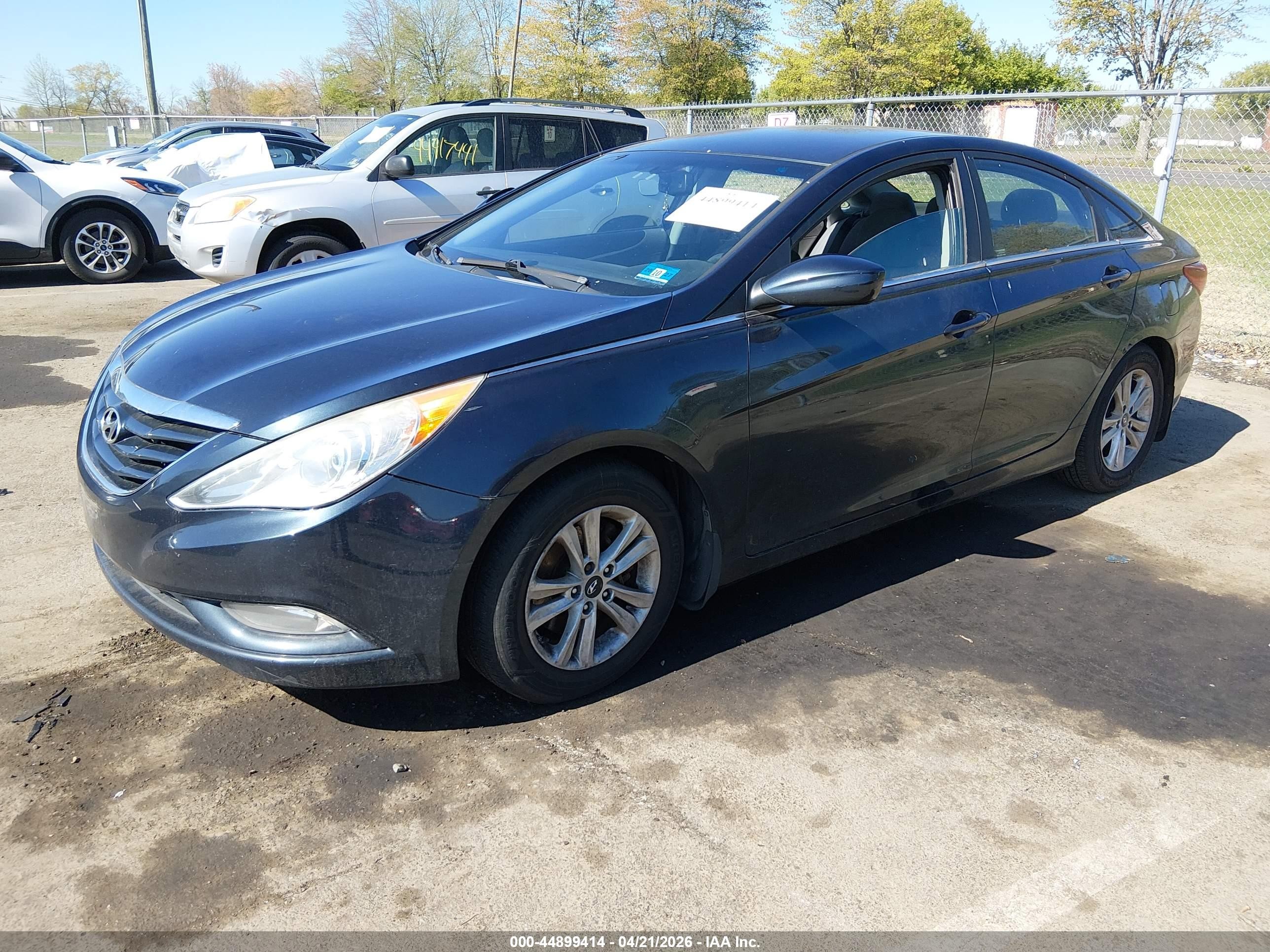 2013 Hyundai Sonata Gls Blue vin: 5NPEB4ACXDH552310