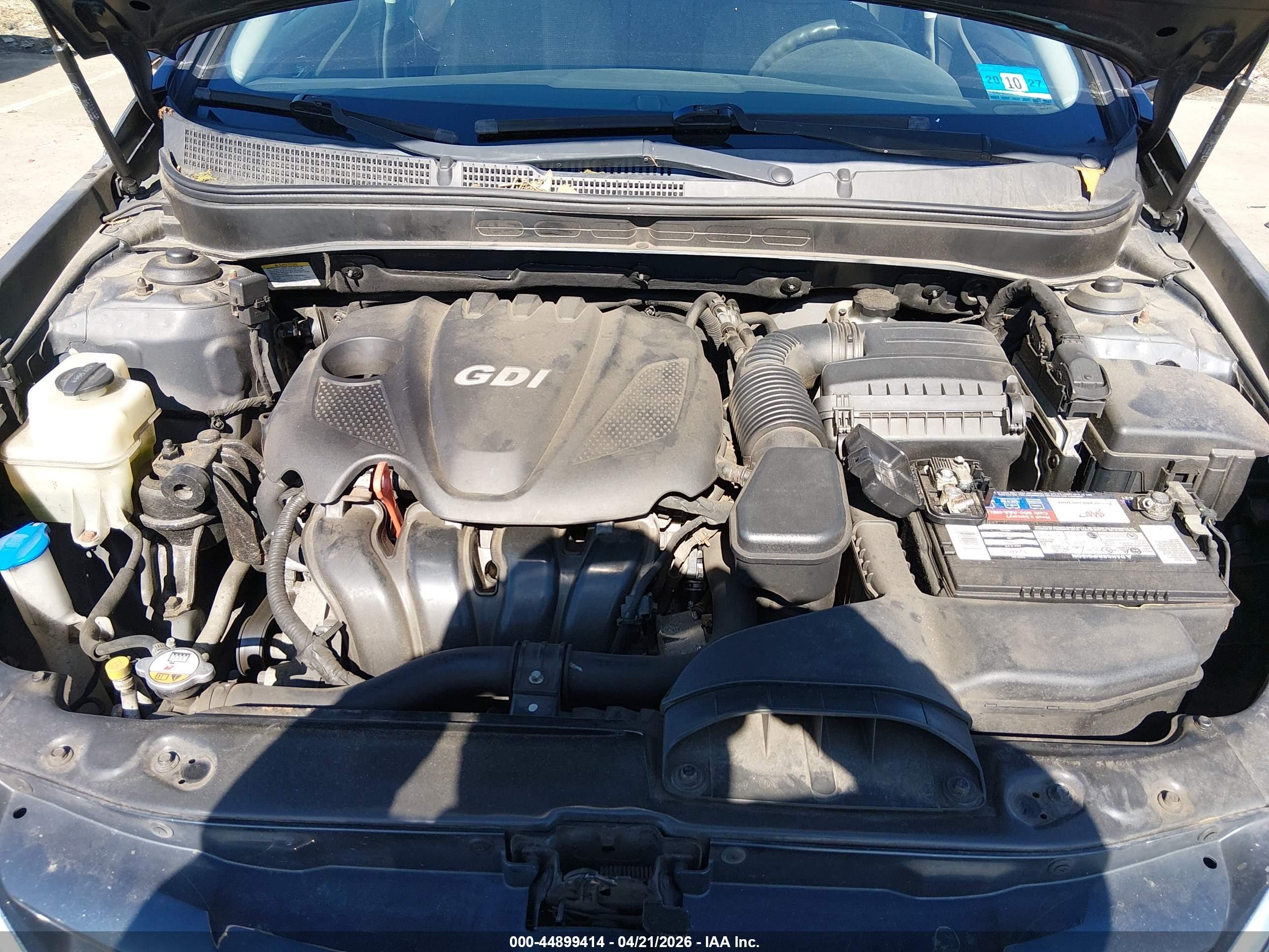 2013 Hyundai Sonata Gls Blue vin: 5NPEB4ACXDH552310