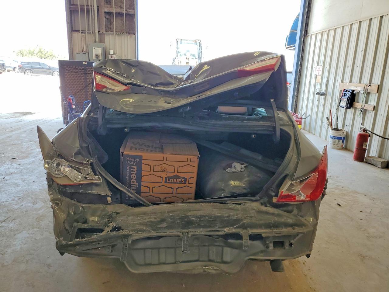 2013 Hyundai Sonata Gls Gray vin: 5NPEB4ACXDH563050