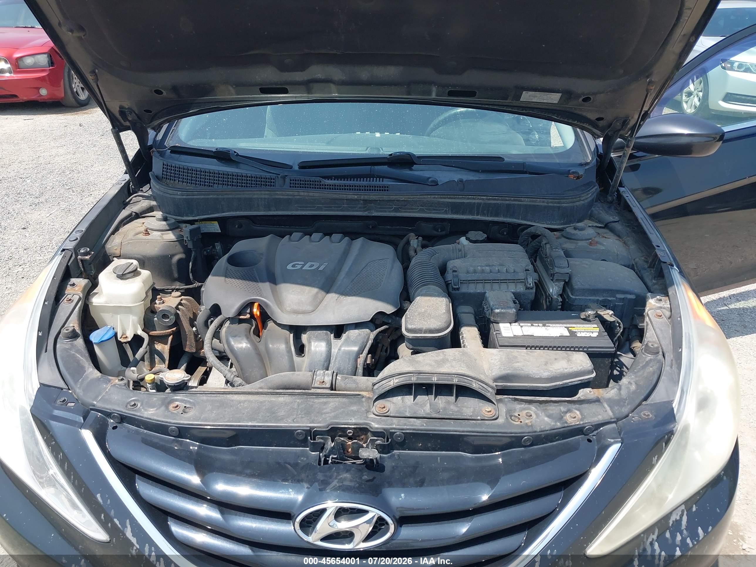 2013 Hyundai Sonata Gls Black vin: 5NPEB4ACXDH566126