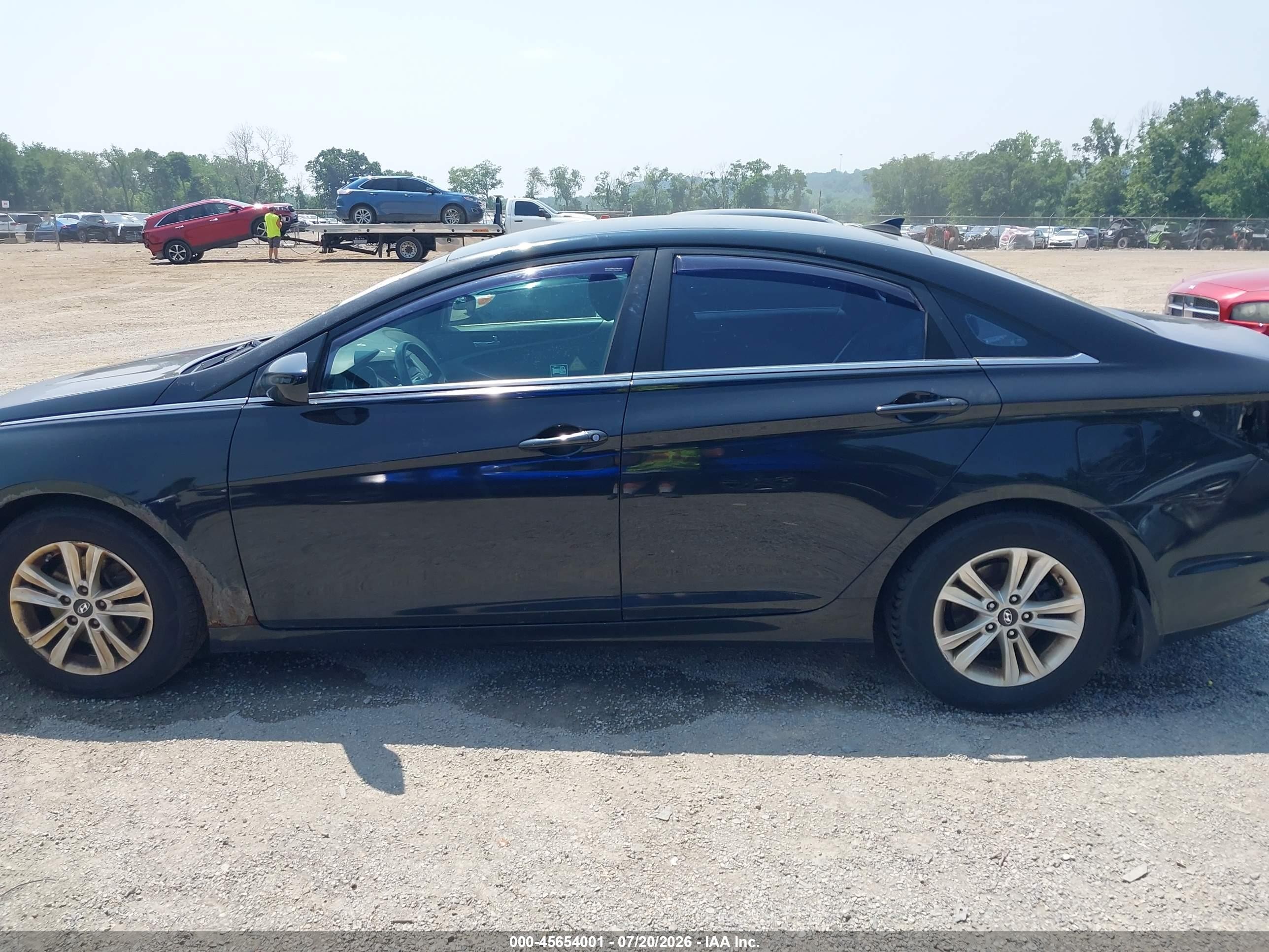 2013 Hyundai Sonata Gls Black vin: 5NPEB4ACXDH566126
