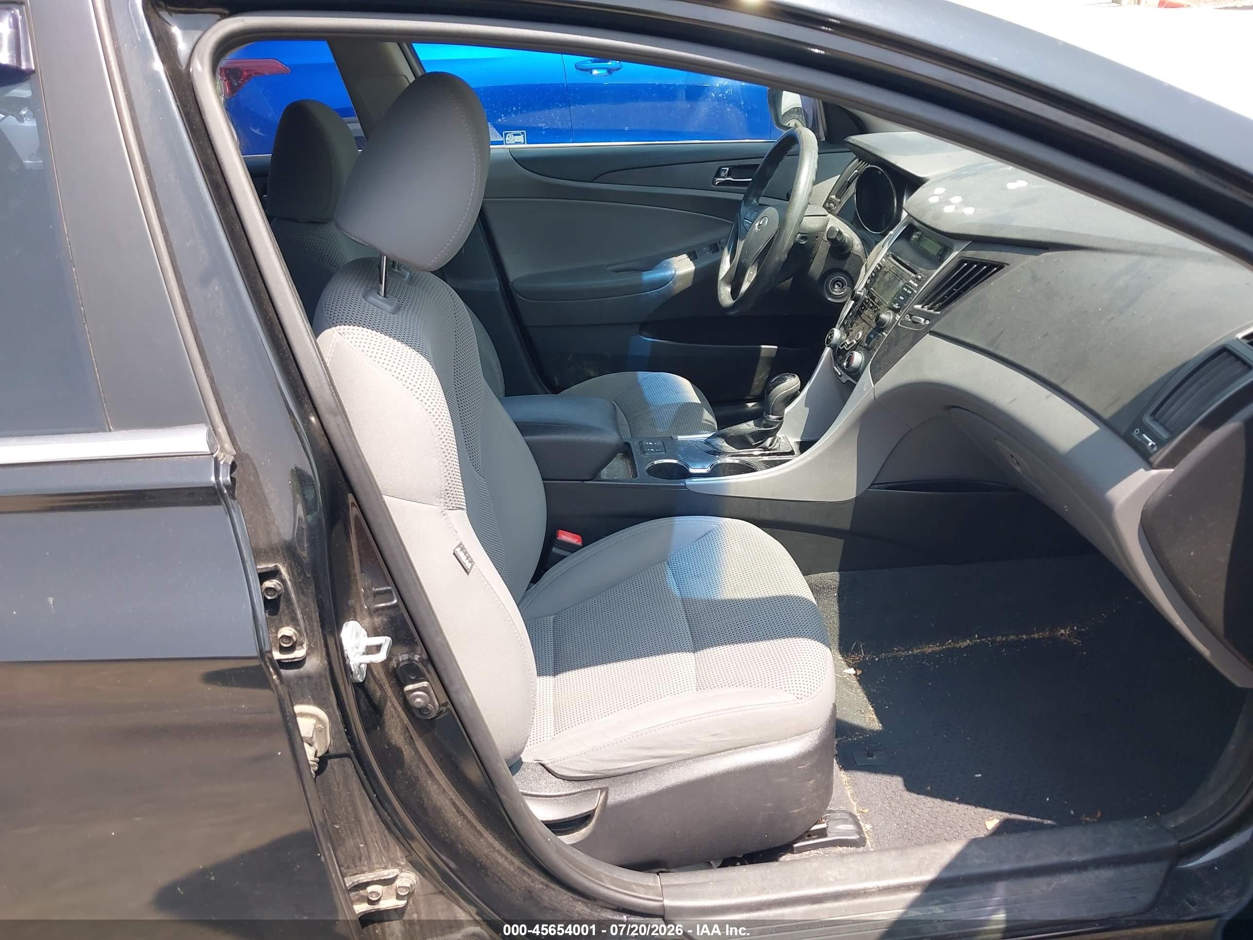 2013 Hyundai Sonata Gls Black vin: 5NPEB4ACXDH566126