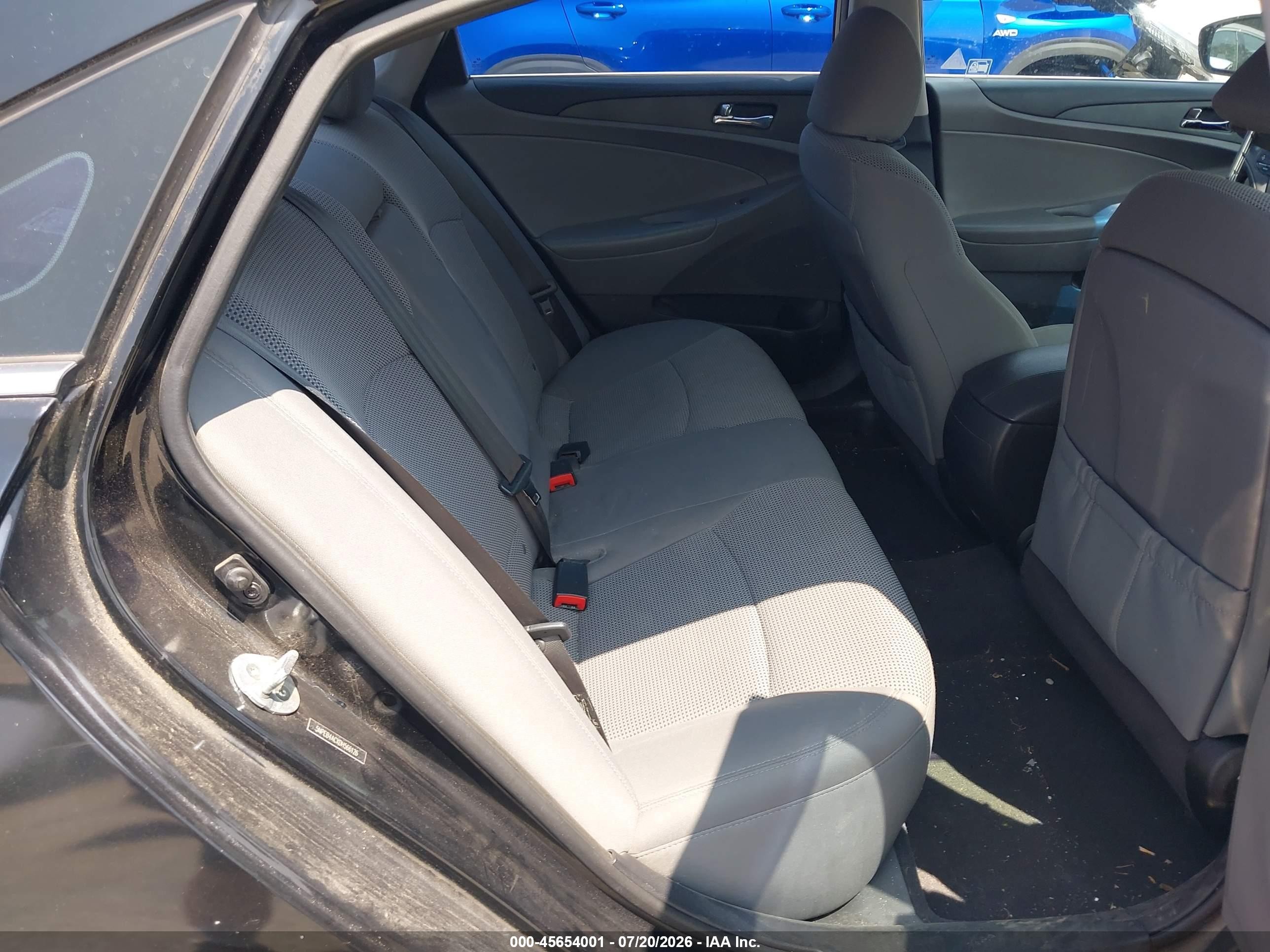 2013 Hyundai Sonata Gls Black vin: 5NPEB4ACXDH566126