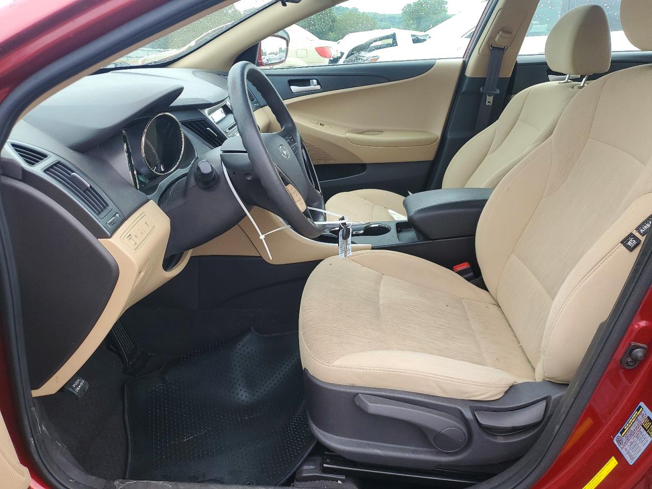 2013 Hyundai Sonata Gls Red vin: 5NPEB4ACXDH571472