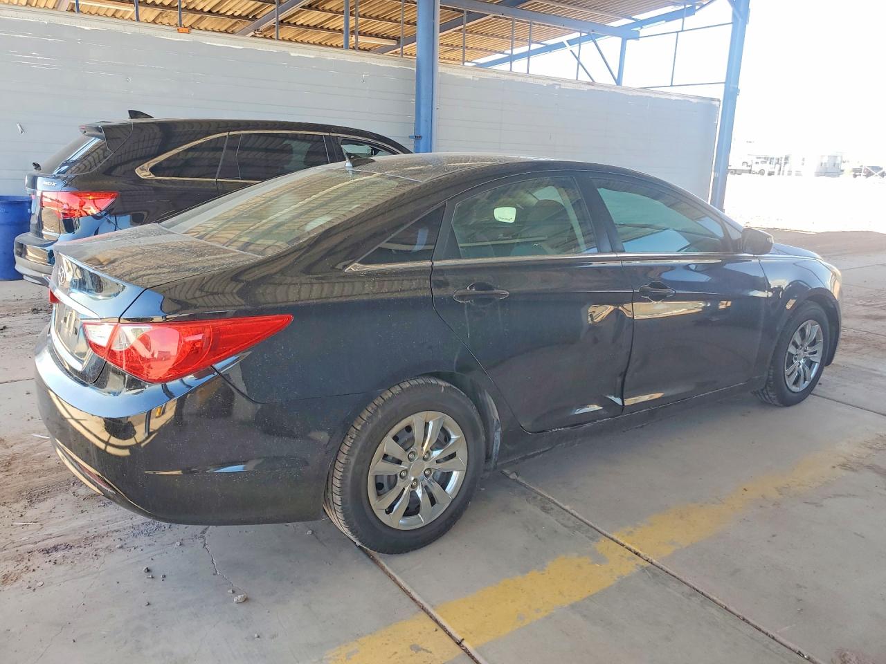 2013 Hyundai Sonata Gls Black vin: 5NPEB4ACXDH573268