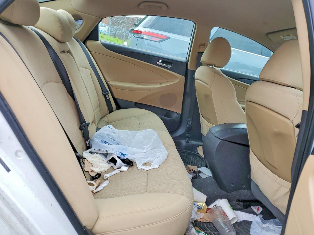 2013 Hyundai Sonata Gls White vin: 5NPEB4ACXDH576509