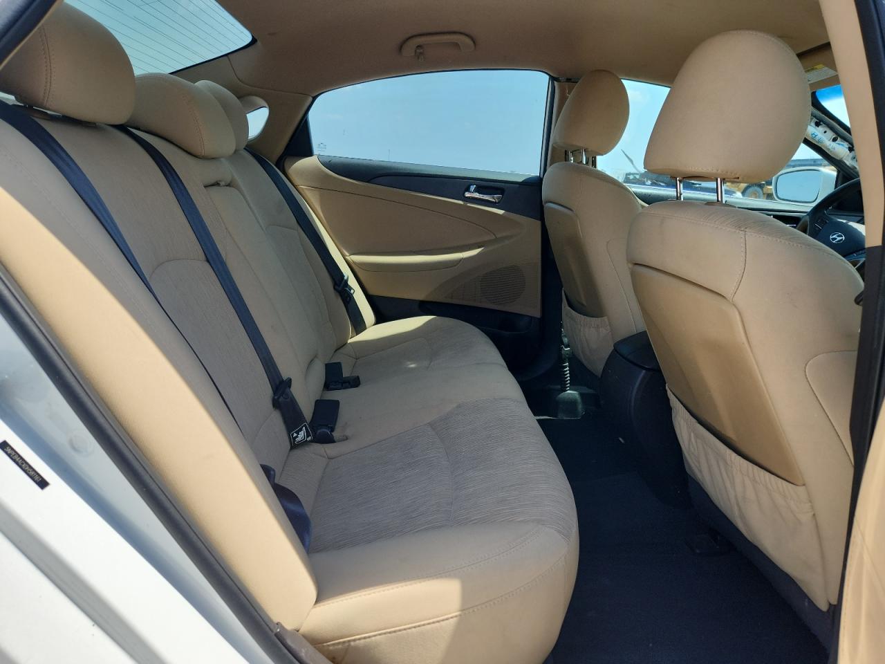 2013 Hyundai Sonata Gls White vin: 5NPEB4ACXDH581161