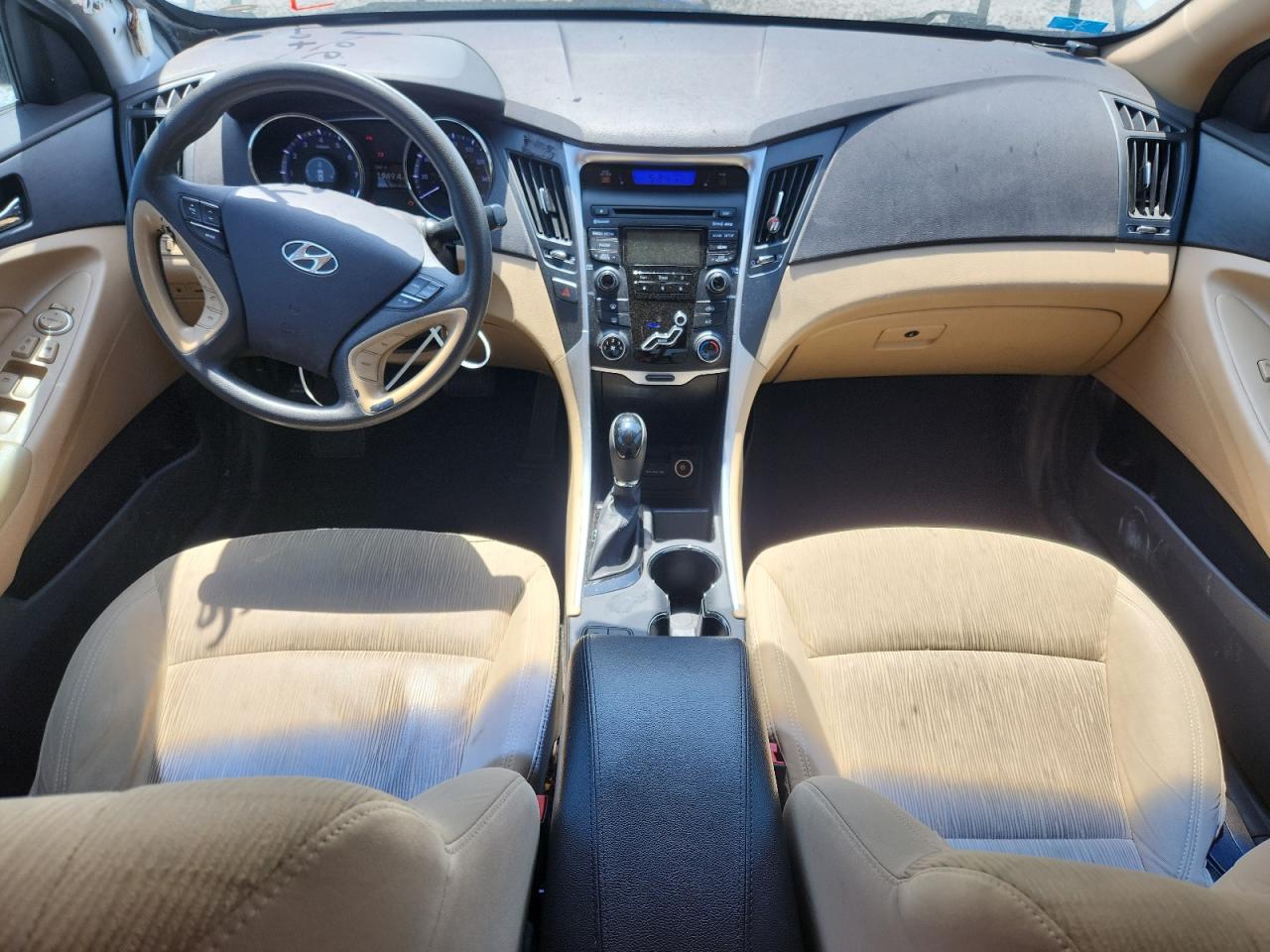 2013 Hyundai Sonata Gls White vin: 5NPEB4ACXDH581161