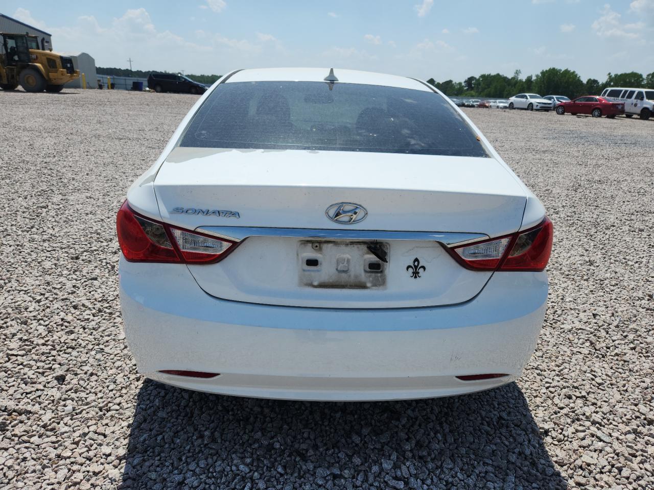 2013 Hyundai Sonata Gls White vin: 5NPEB4ACXDH581161