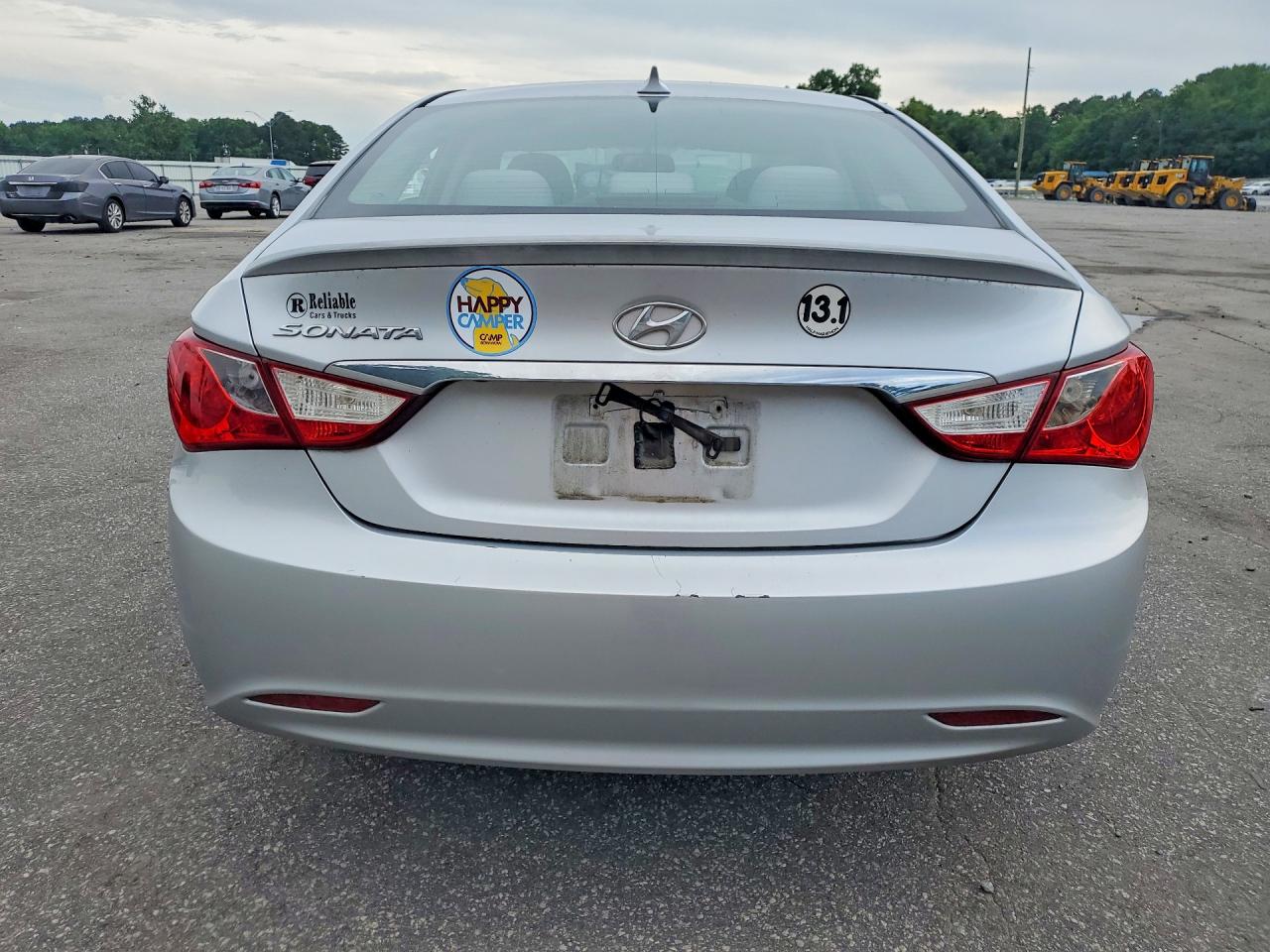 2013 Hyundai Sonata Gls Silver vin: 5NPEB4ACXDH586909