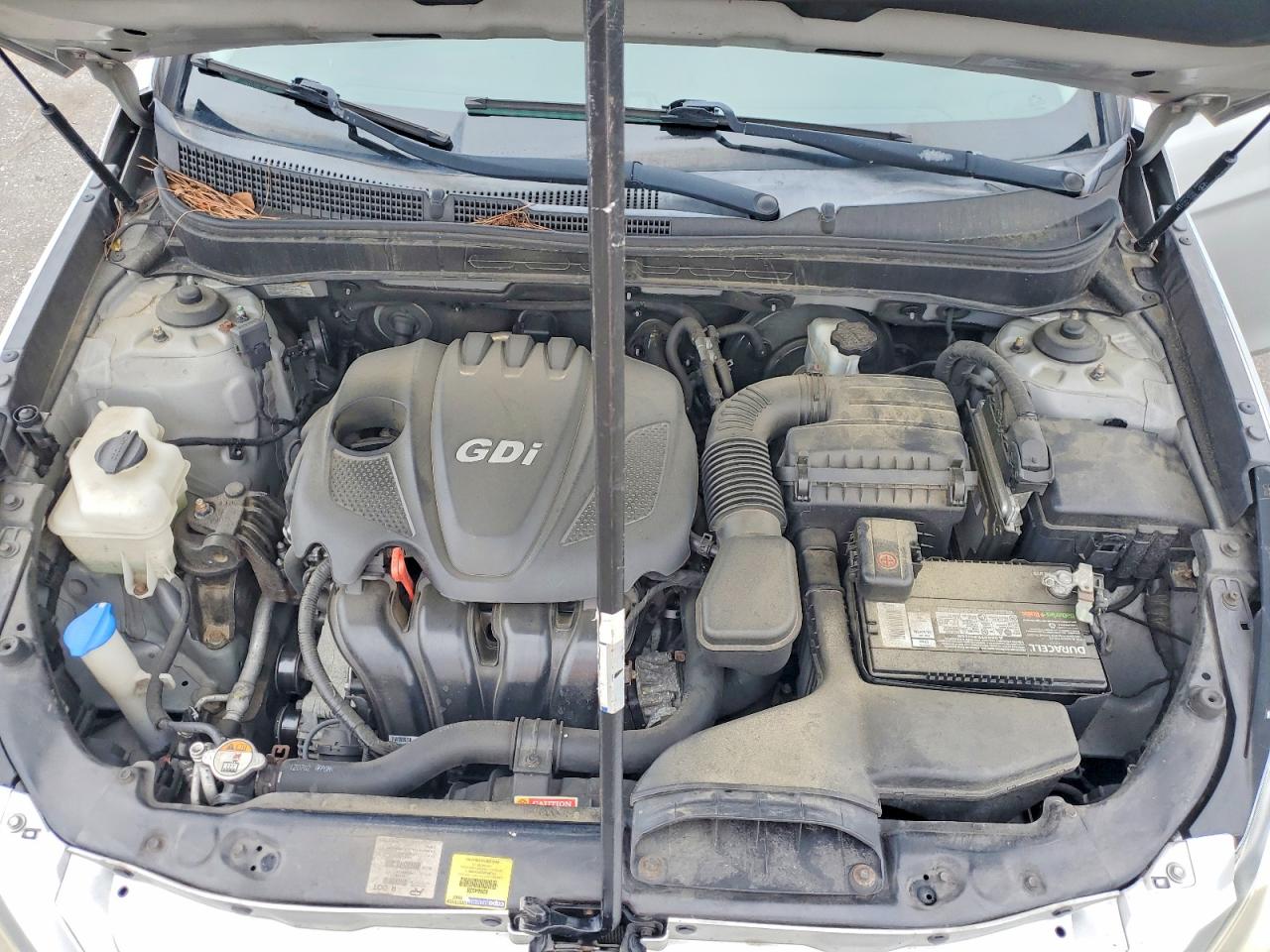 2013 Hyundai Sonata Gls Silver vin: 5NPEB4ACXDH586909