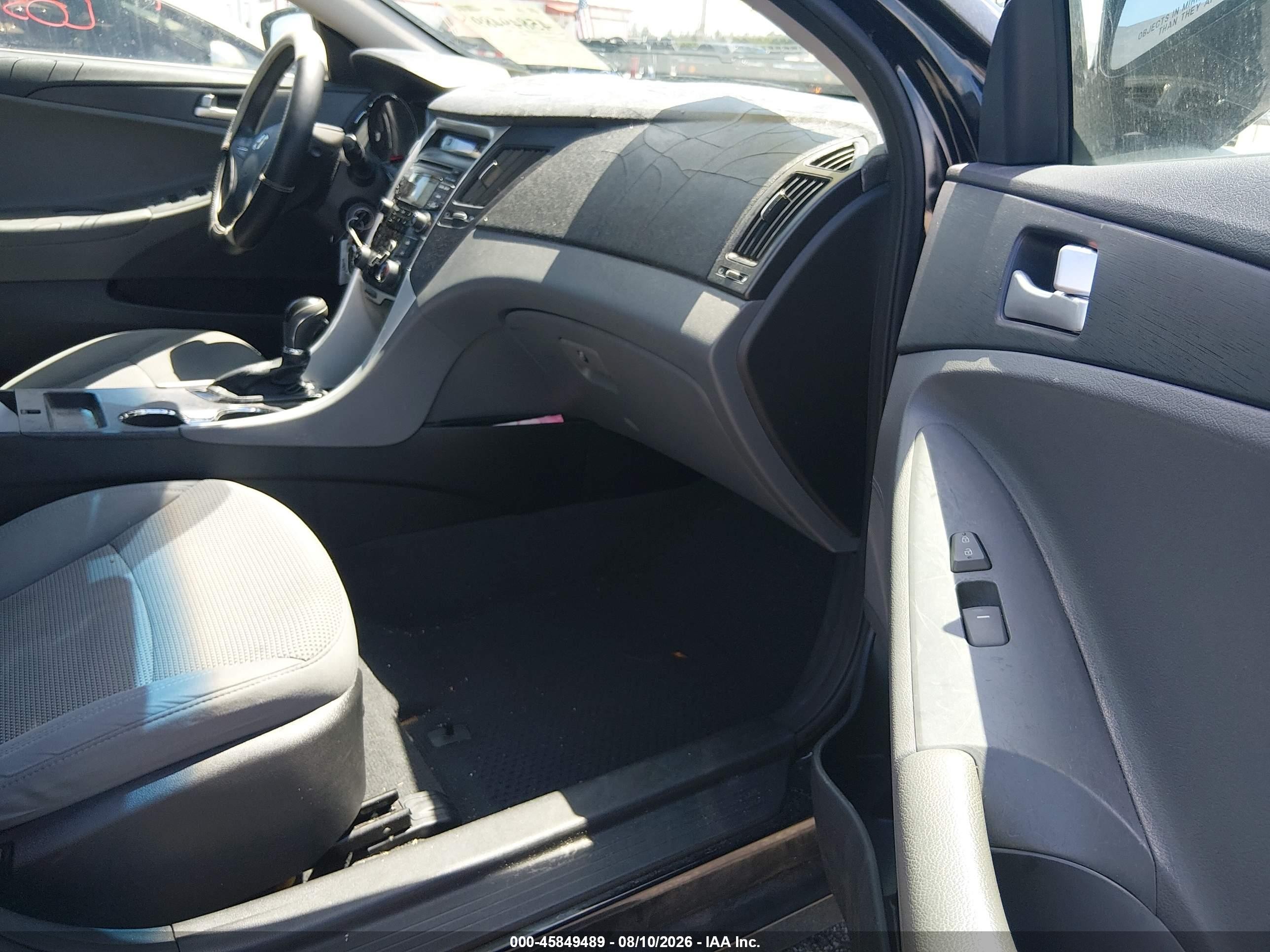 2013 Hyundai Sonata Gls Black vin: 5NPEB4ACXDH591009