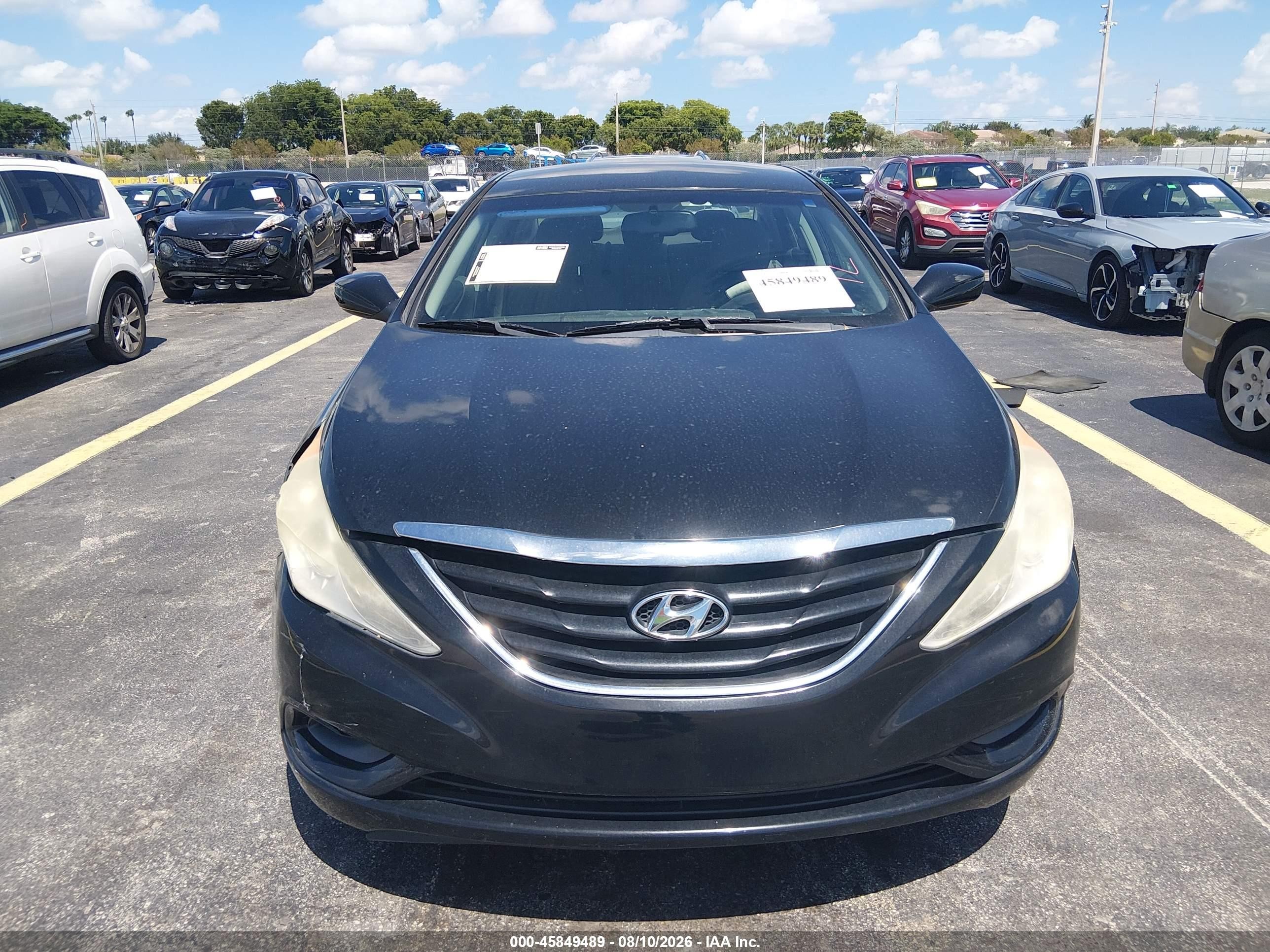 2013 Hyundai Sonata Gls Black vin: 5NPEB4ACXDH591009