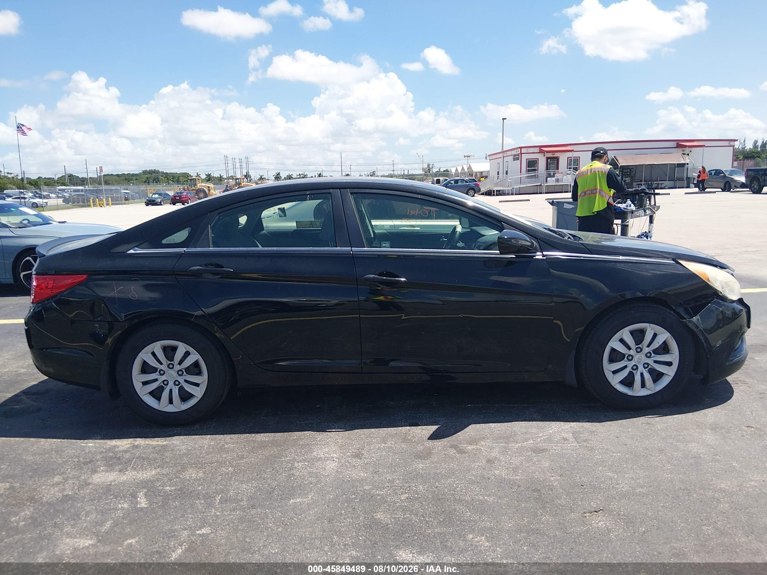 2013 Hyundai Sonata Gls Black vin: 5NPEB4ACXDH591009
