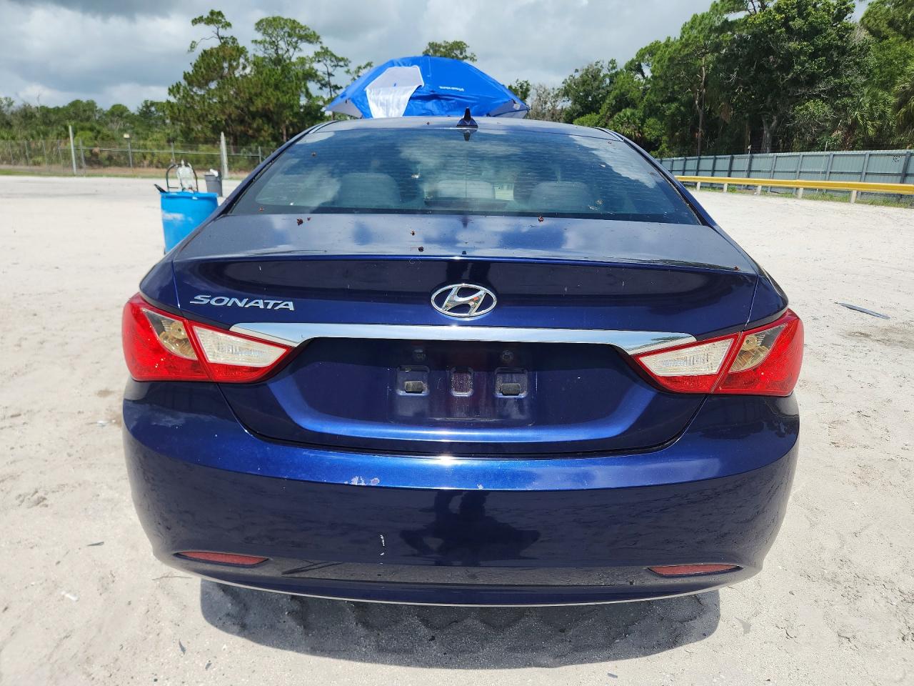 2013 Hyundai Sonata Gls Blue vin: 5NPEB4ACXDH594525