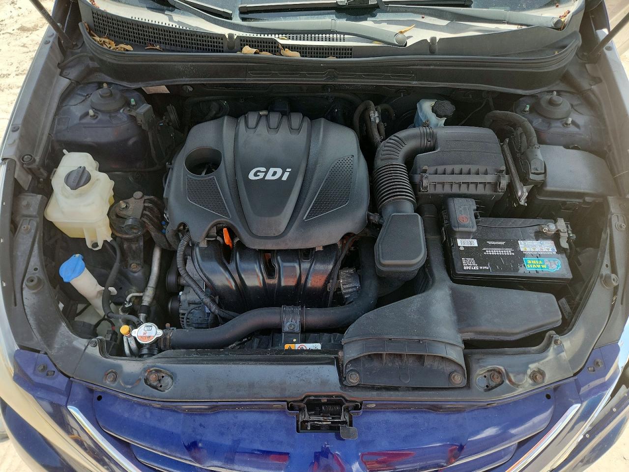 2013 Hyundai Sonata Gls Blue vin: 5NPEB4ACXDH594525