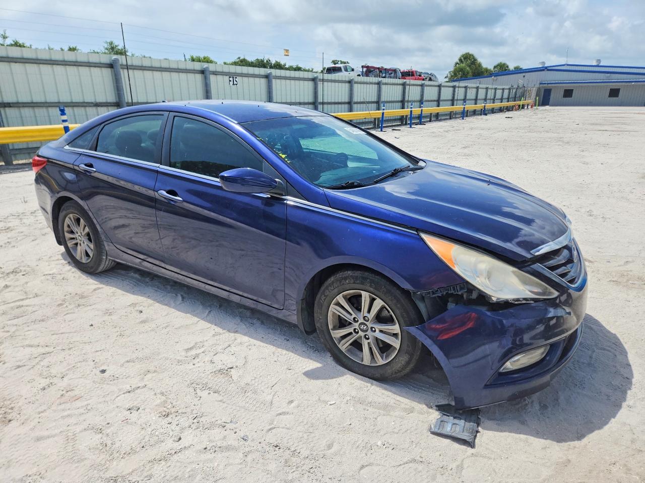 2013 Hyundai Sonata Gls Blue vin: 5NPEB4ACXDH594525