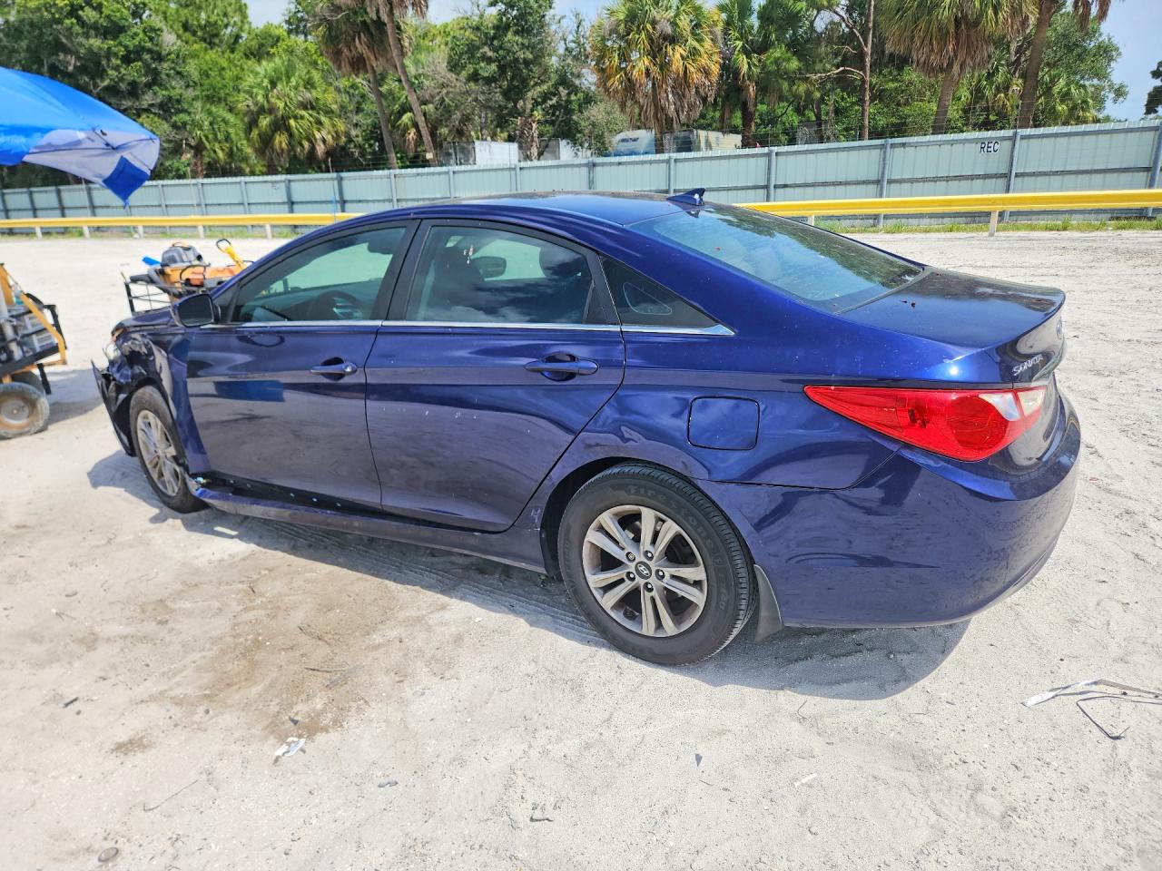 2013 Hyundai Sonata Gls Blue vin: 5NPEB4ACXDH594525