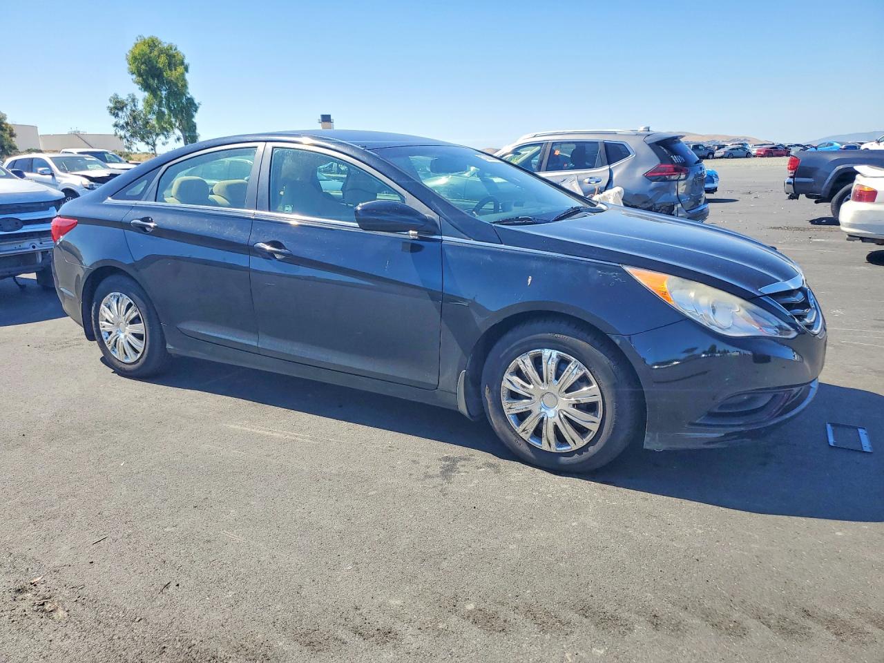 2013 Hyundai Sonata Gls Черный vin: 5NPEB4ACXDH609329
