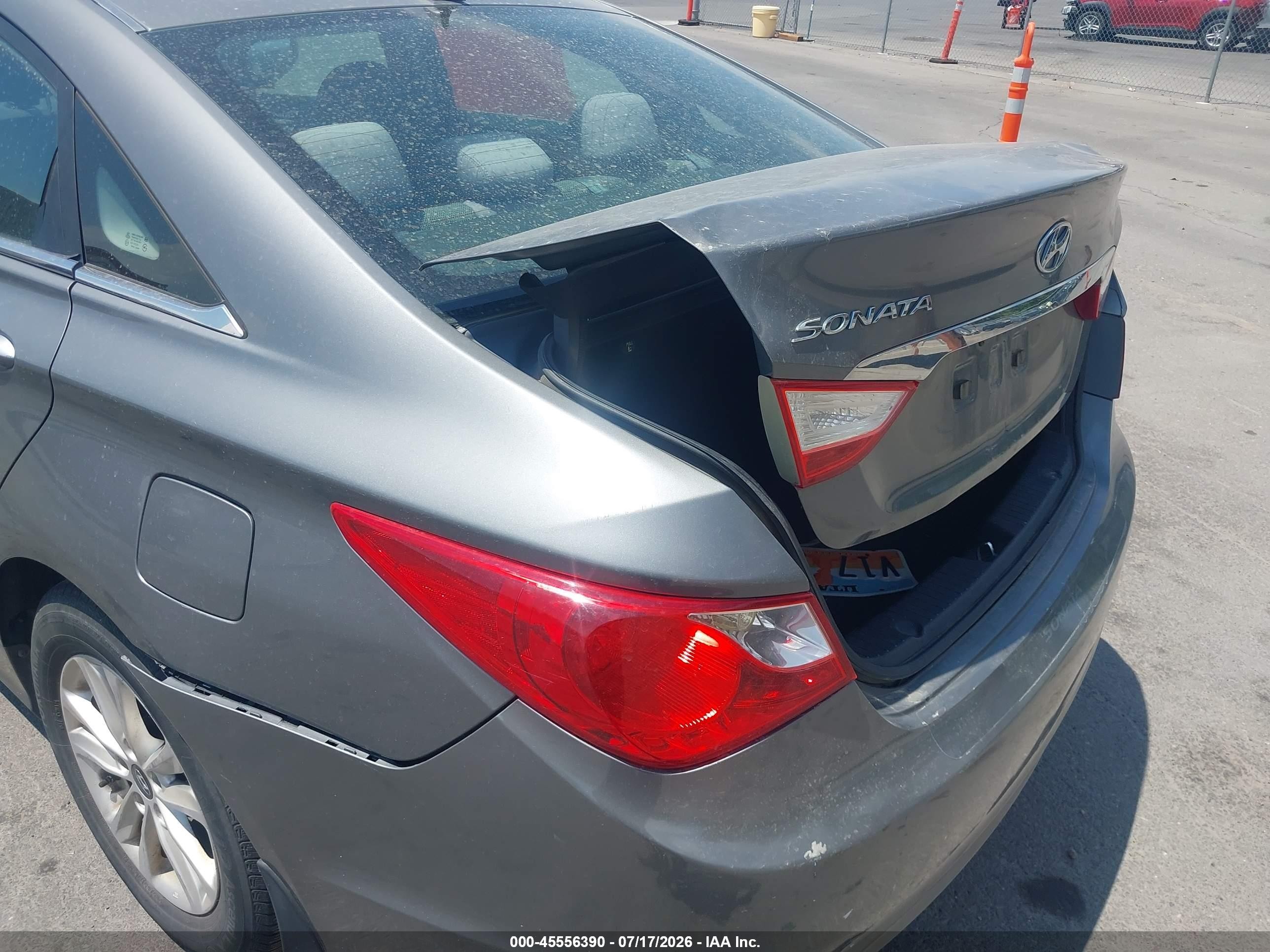 2013 Hyundai Sonata Gls Gray vin: 5NPEB4ACXDH613123