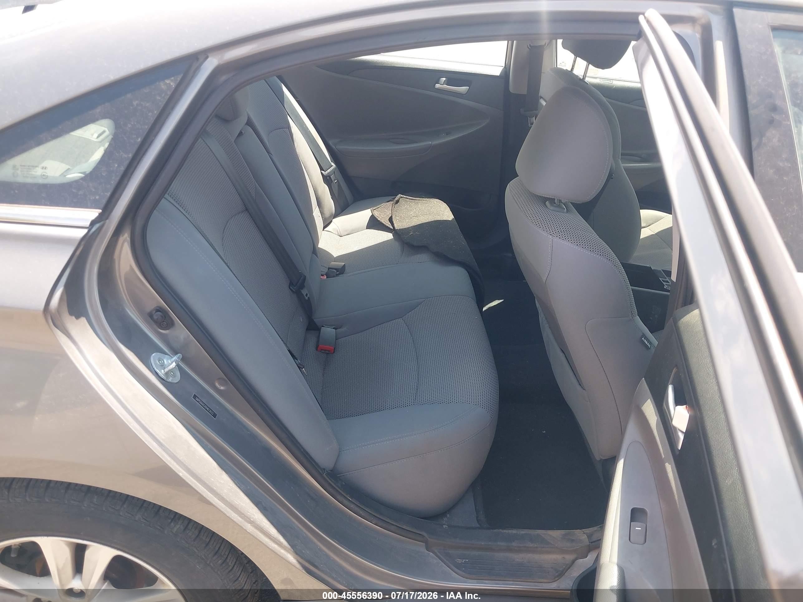 2013 Hyundai Sonata Gls Gray vin: 5NPEB4ACXDH613123