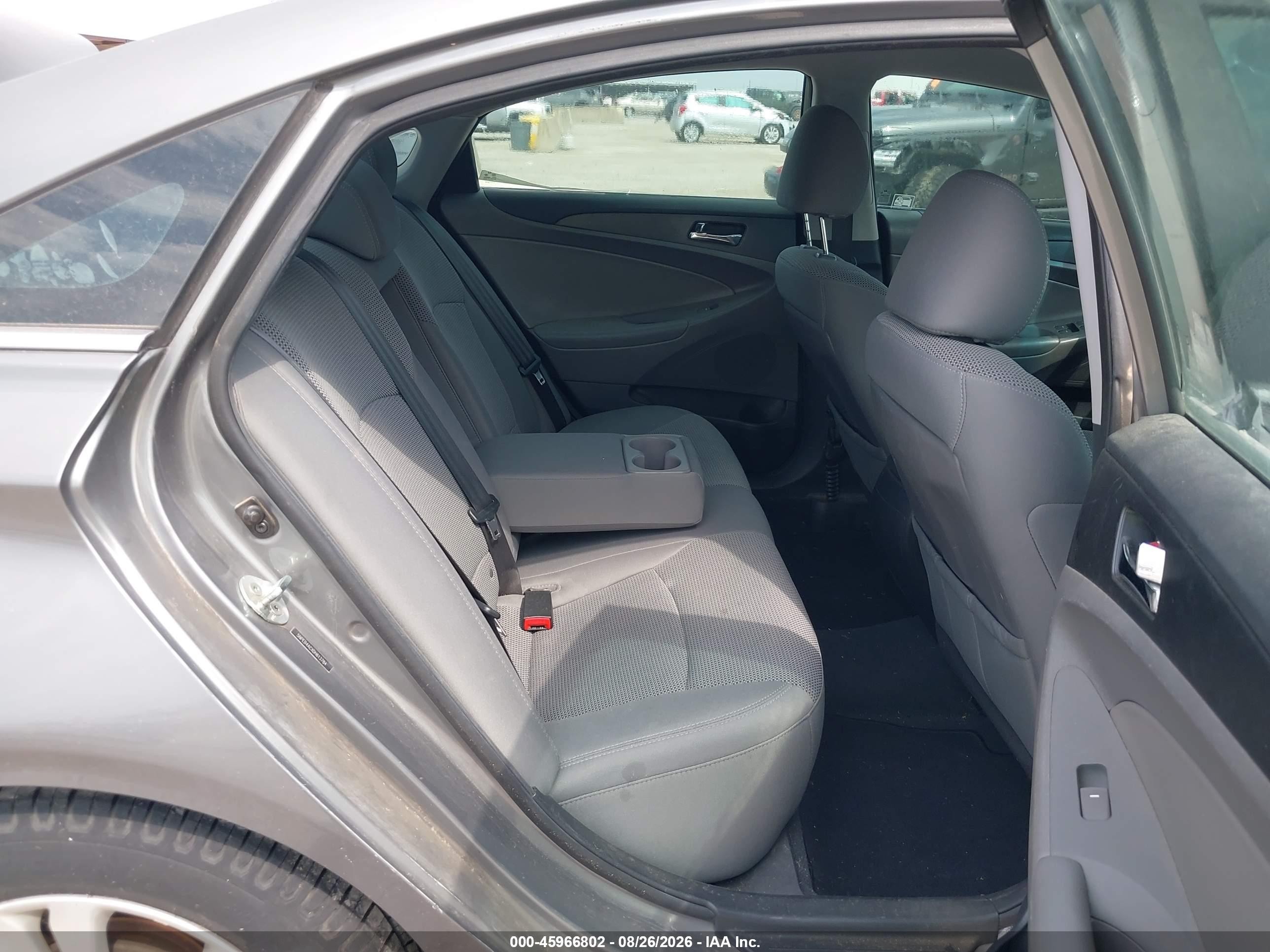 2013 Hyundai Sonata Gls Gray vin: 5NPEB4ACXDH613784